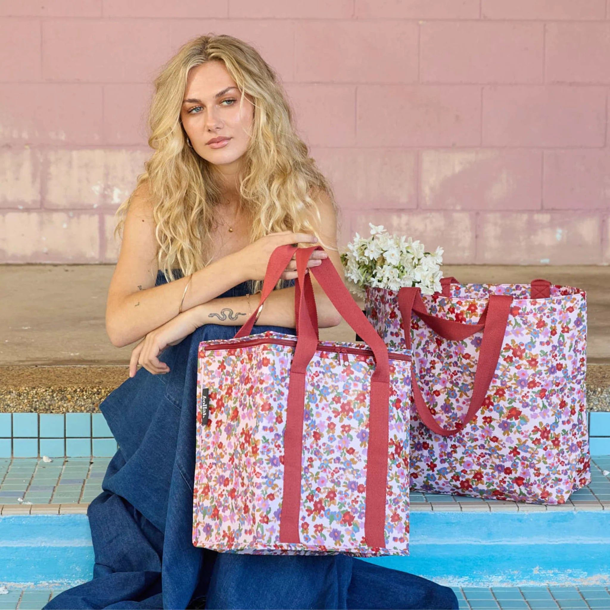 Cooler Bag Retro Bloom