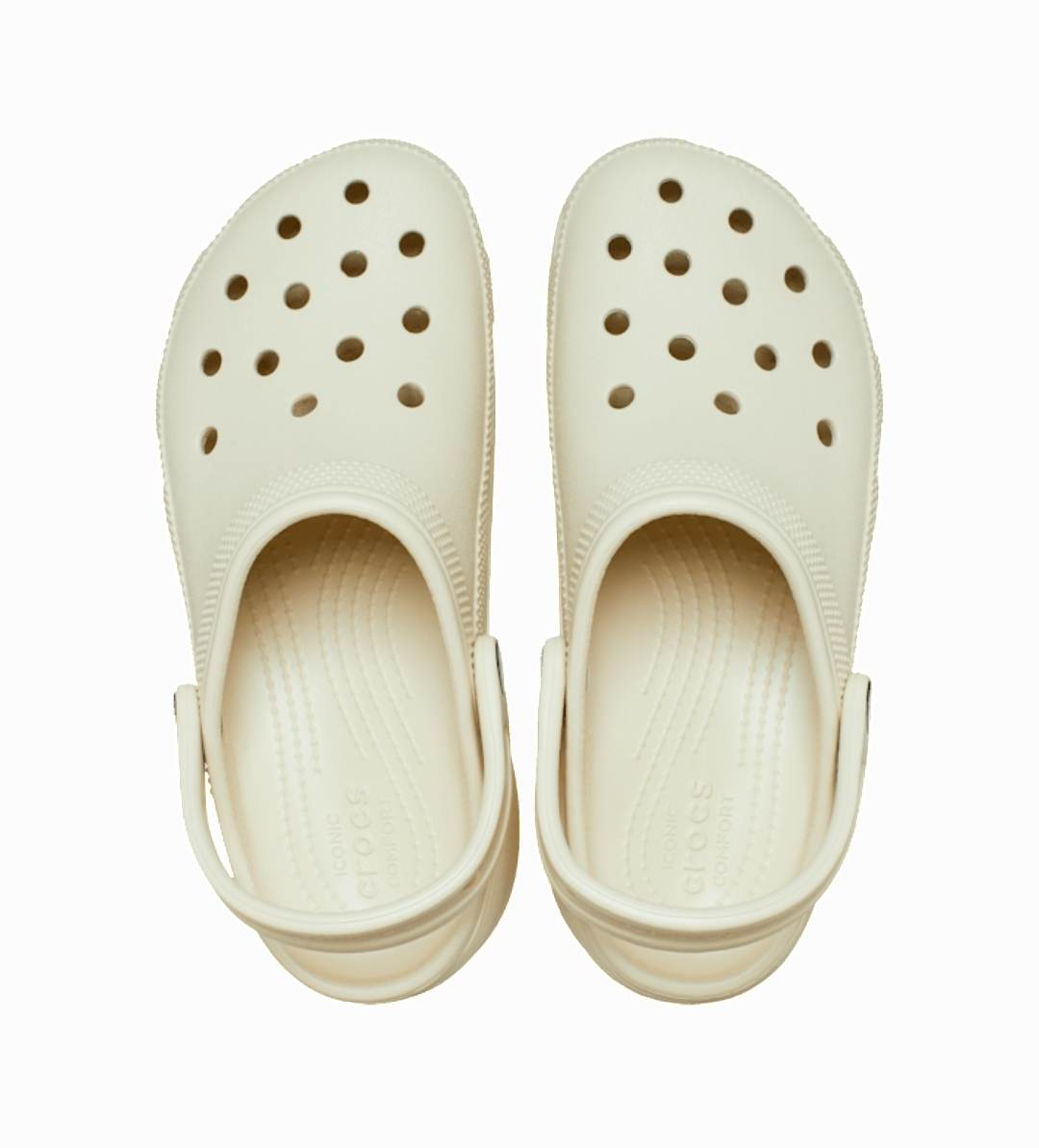 WOMEN'S CLASSIC PLATFORM CLOG - BONE