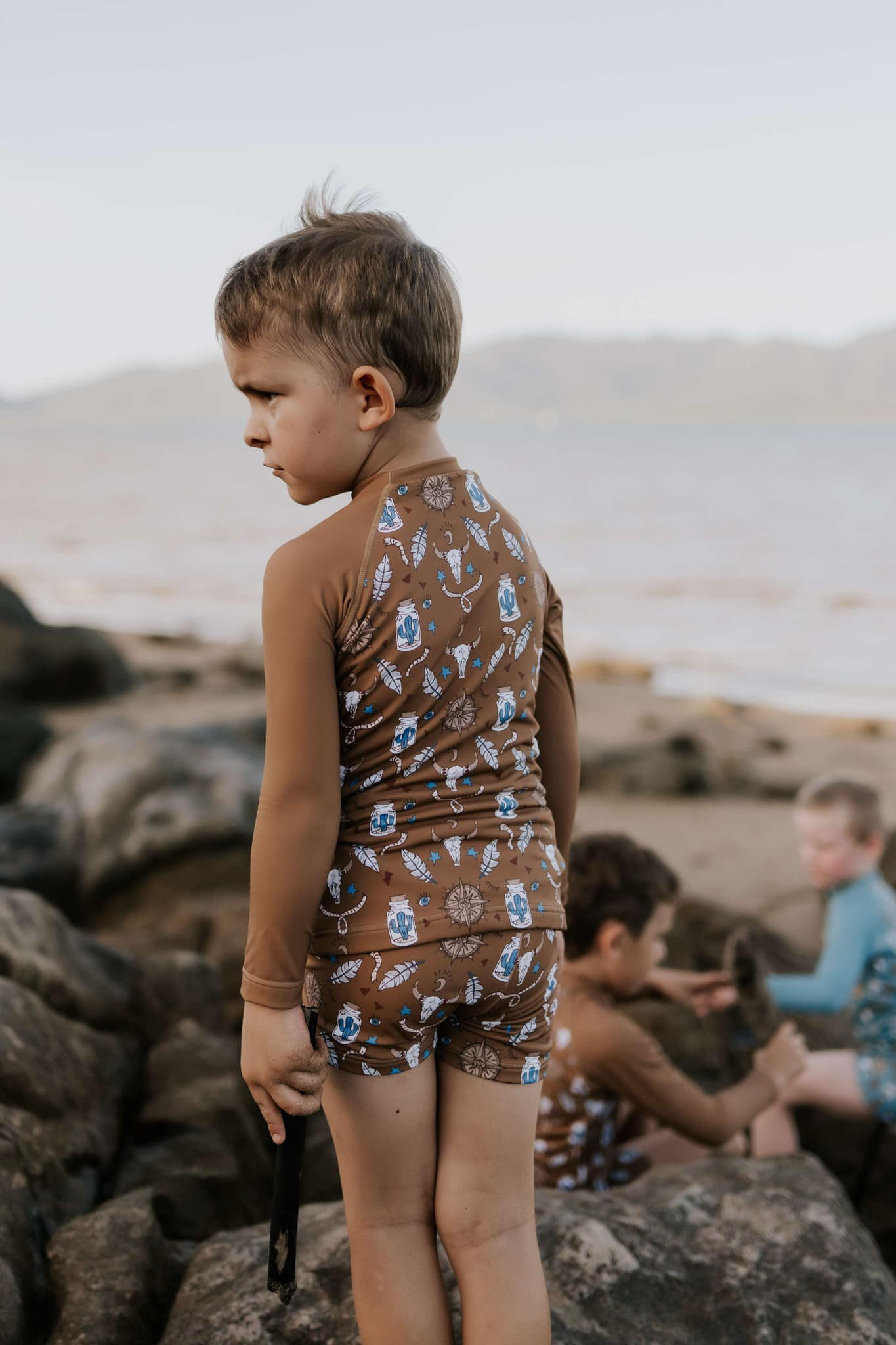 The Dusty Outlaw Swim Shorts