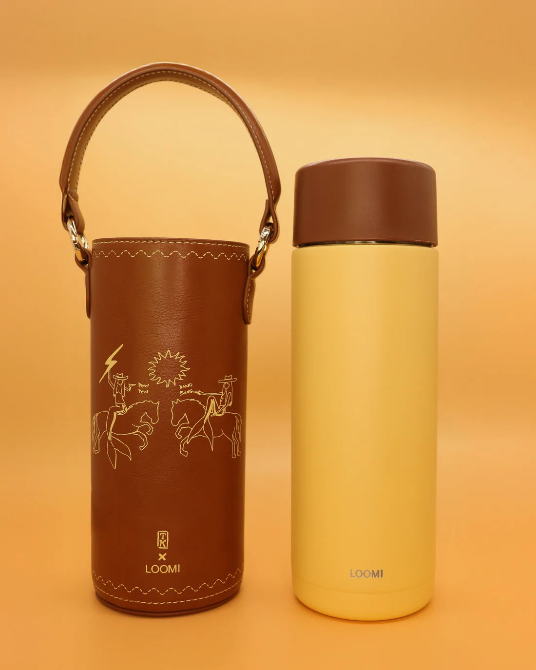 LOOMI BUNDLE – 595ml CERAMIC WATER BOTTLE + TAHNEE KELLAND COLLAB