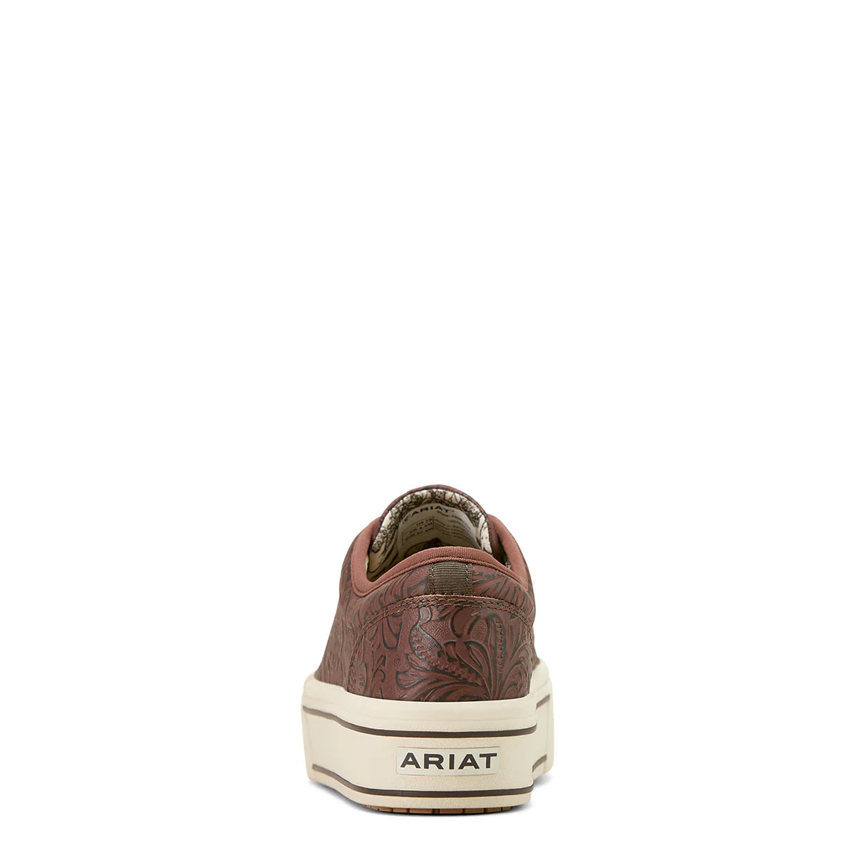 Skylar Shoe - Brown Floral Emboss