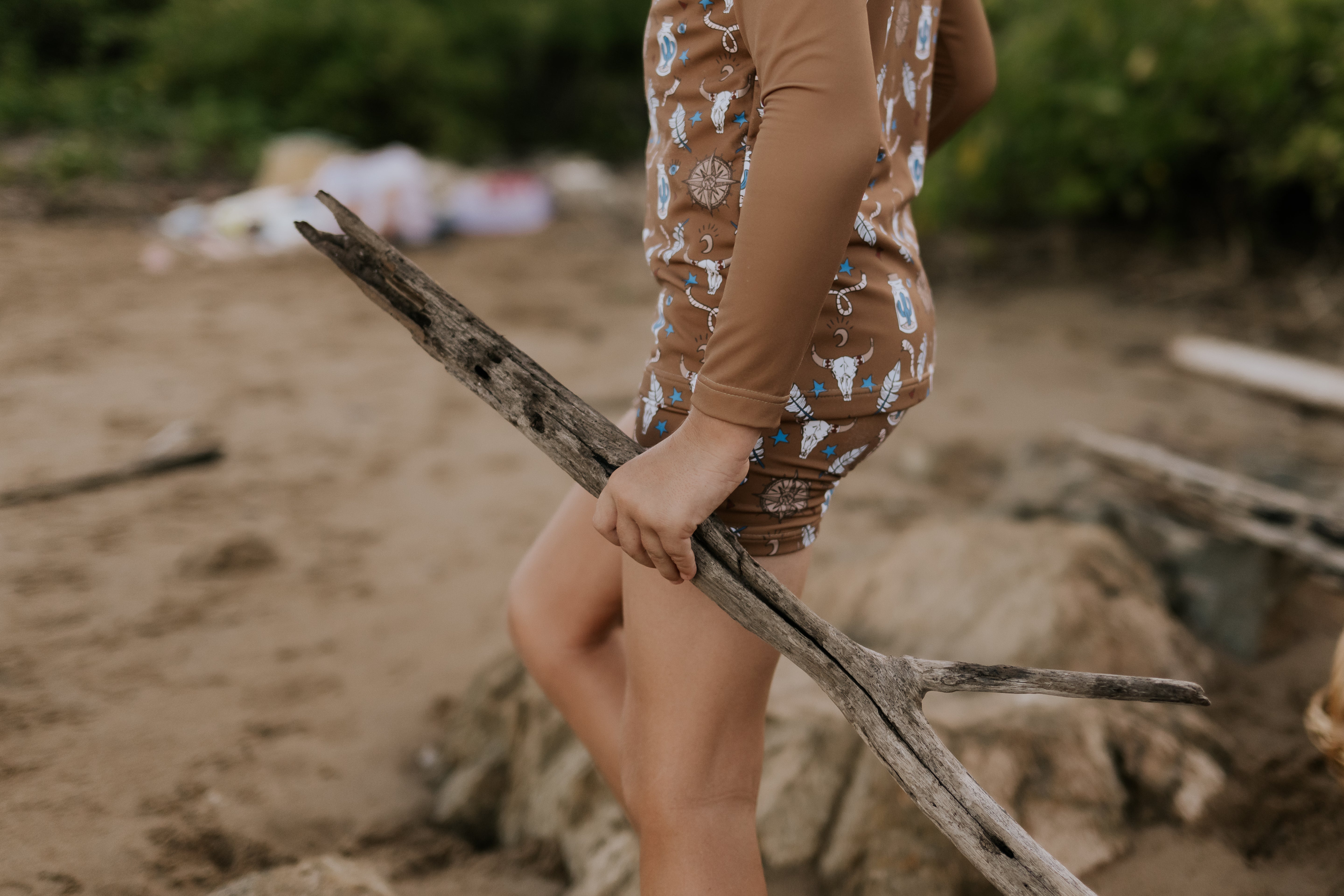 The Dusty Outlaw Swim Shorts