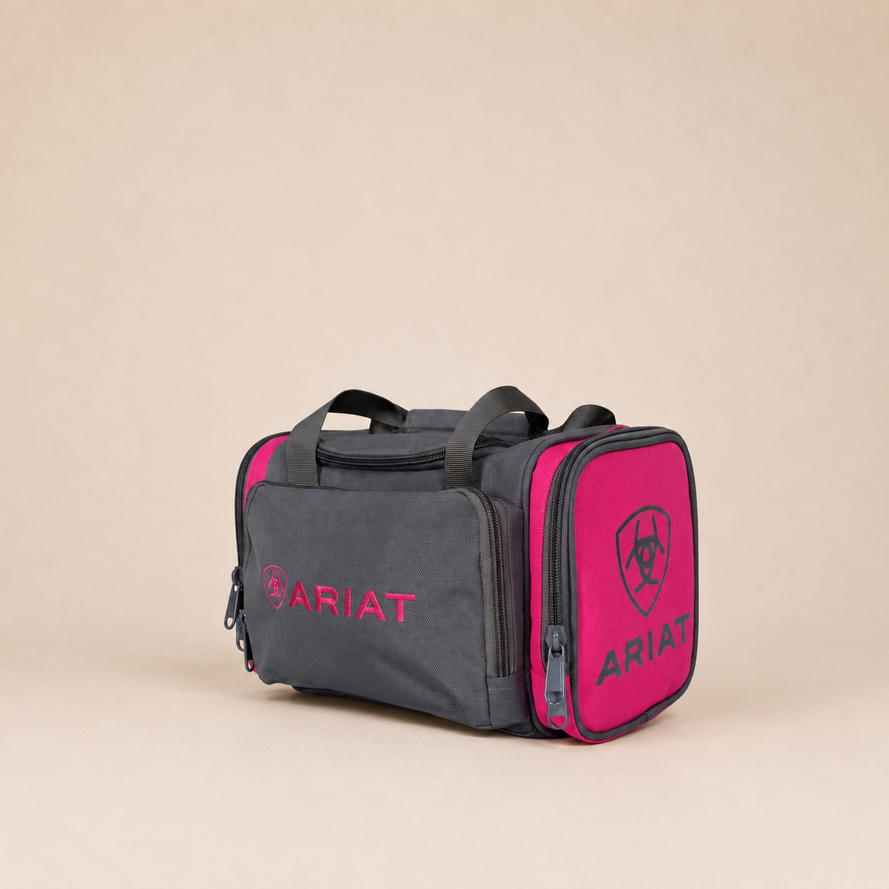 Vanity Bag Pink/Charcoal