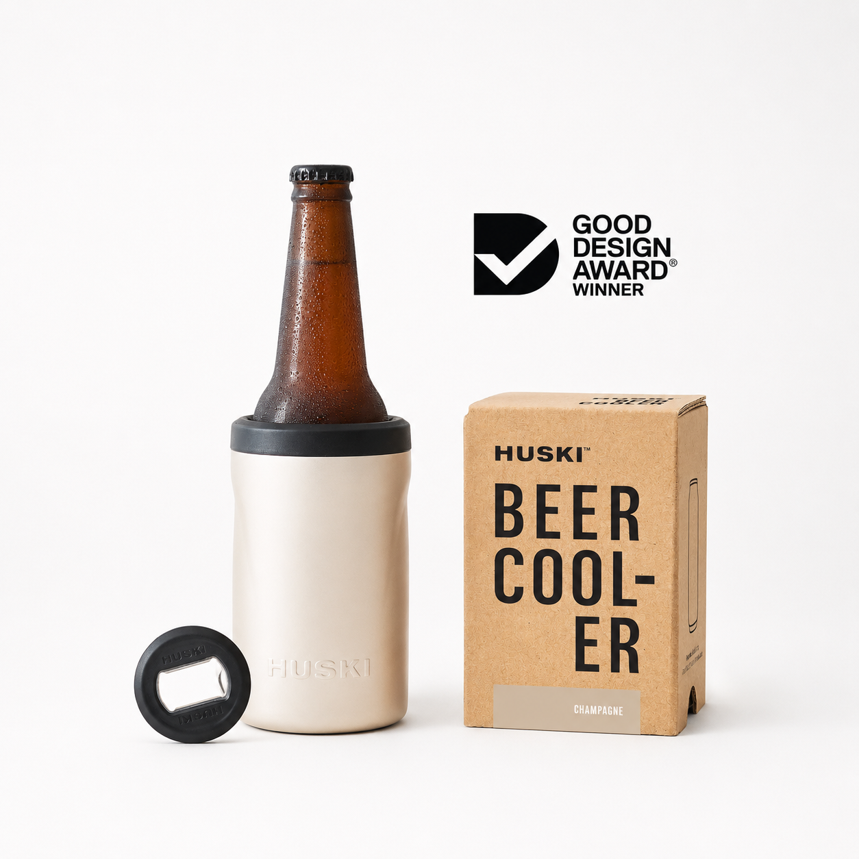 Huski Beer Cooler 2.0 - Champagne