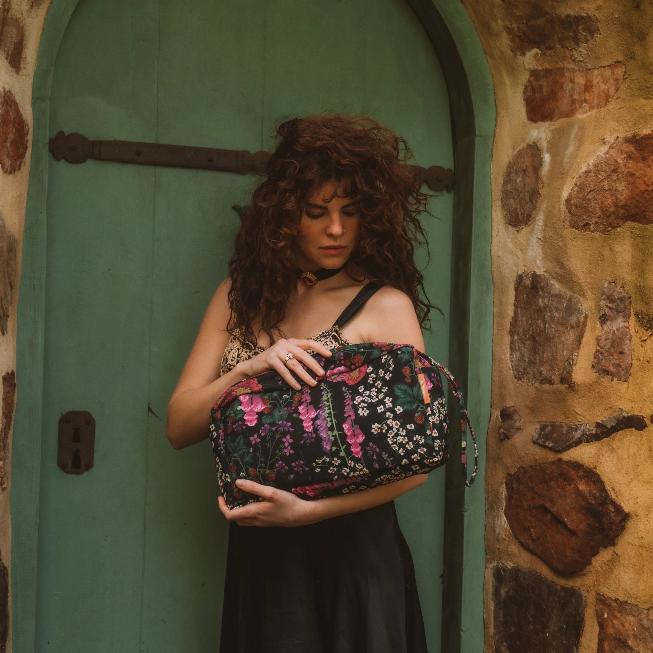 Flourish Clover Zip Bag - Large