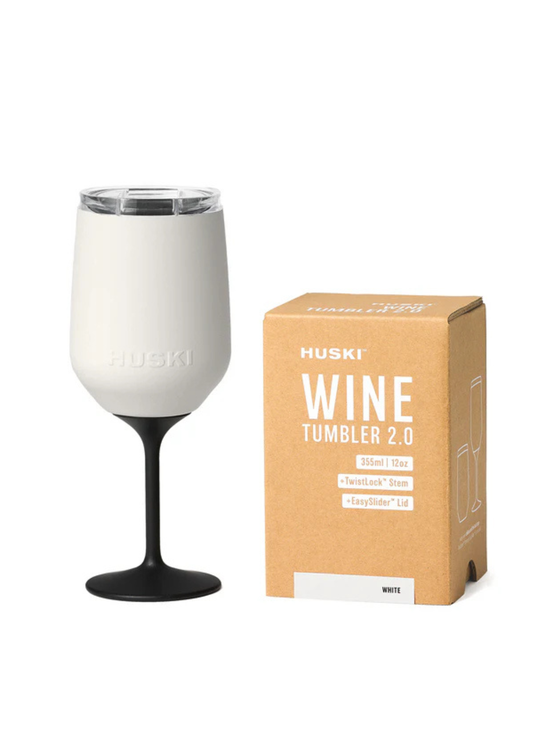 Huski Wine Tumbler 2.0 - White