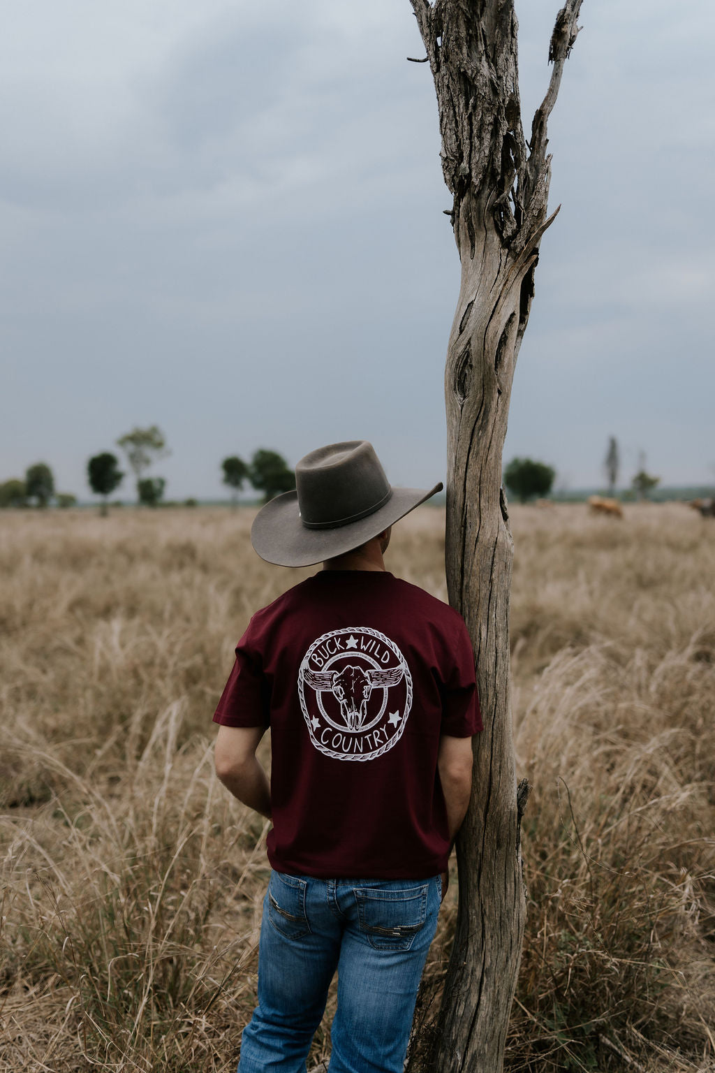 MAROON BUCKLE UP T-SHIRT