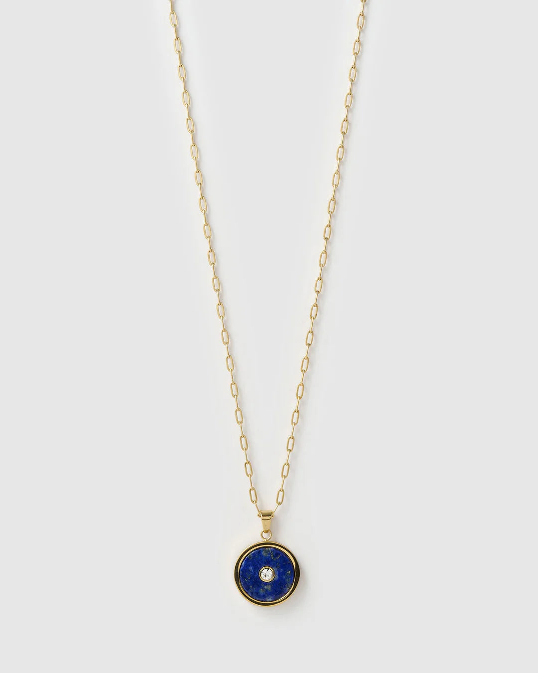 Koda Gold Necklace - Lapis