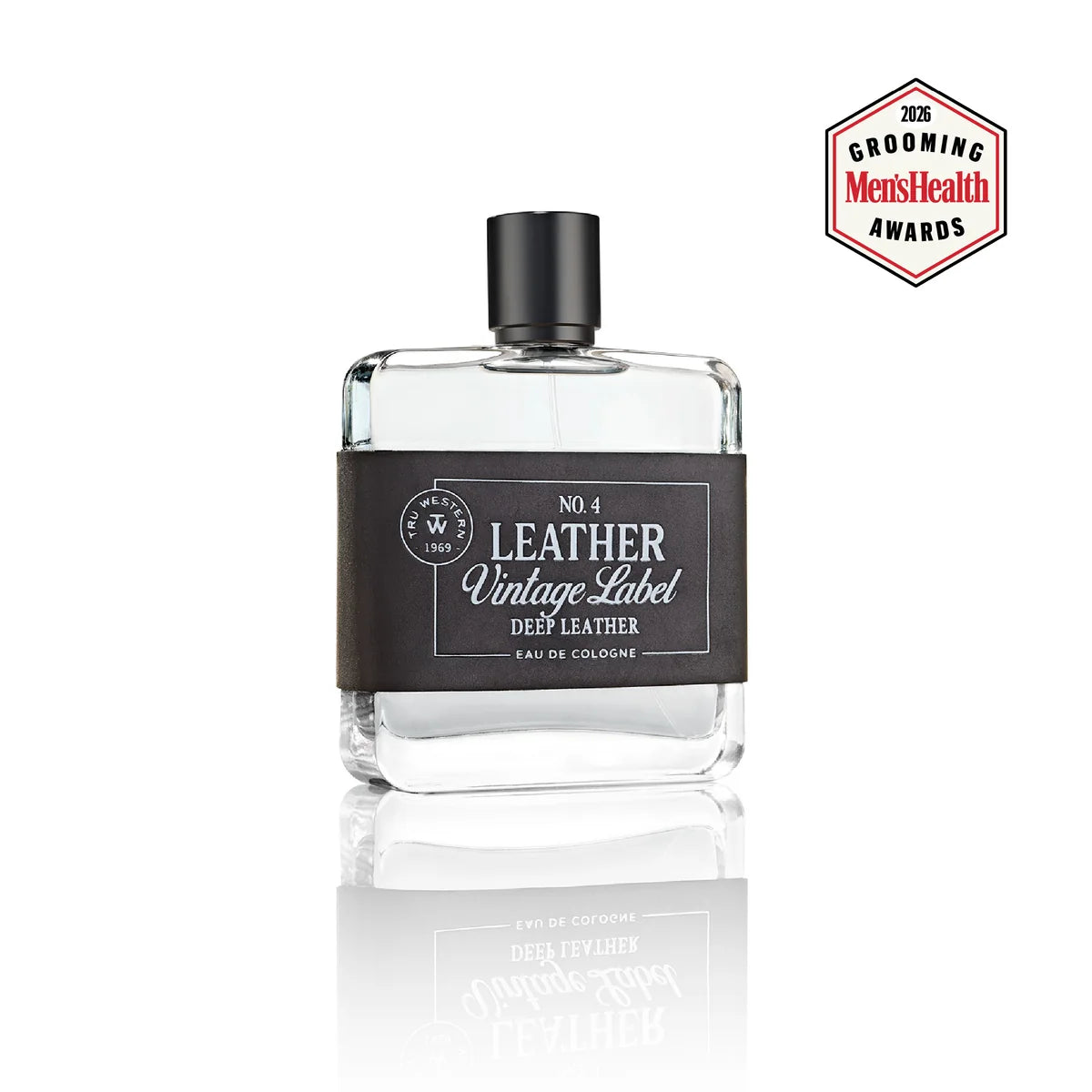 No. 4 Leather Vintage Label Cologne