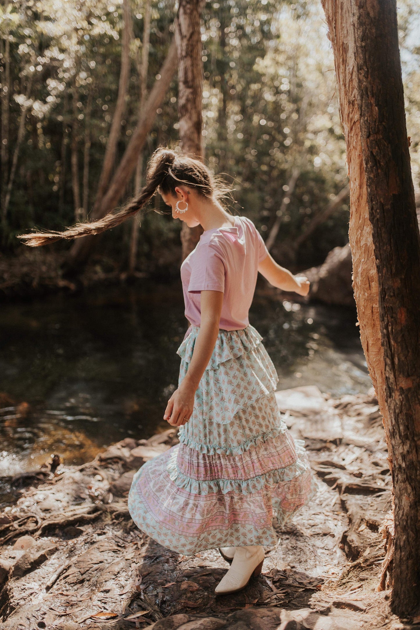 BLOOMING WILD LADIES SKIRT