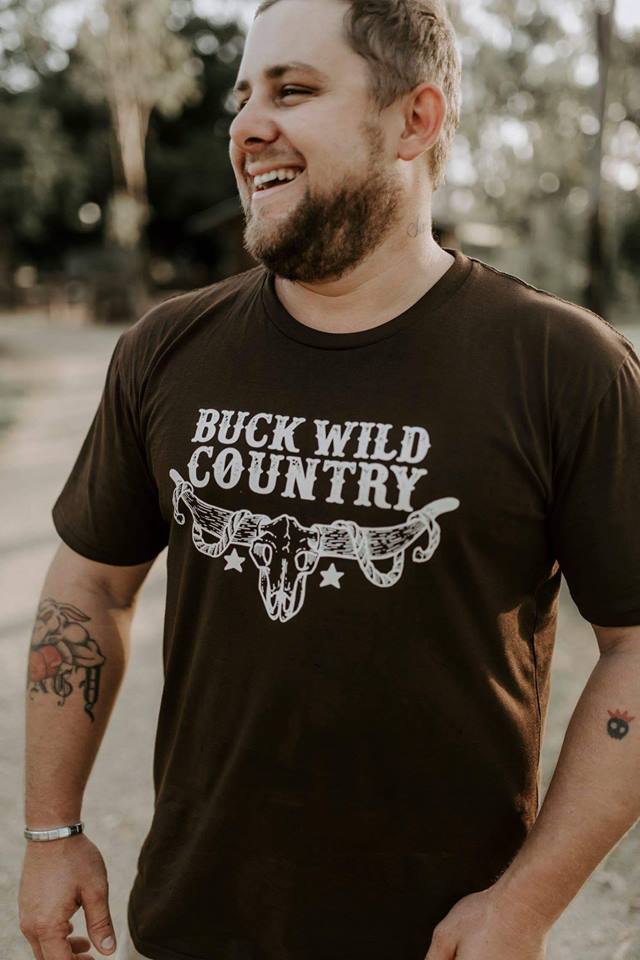 WILD RIDE BROWN TEE