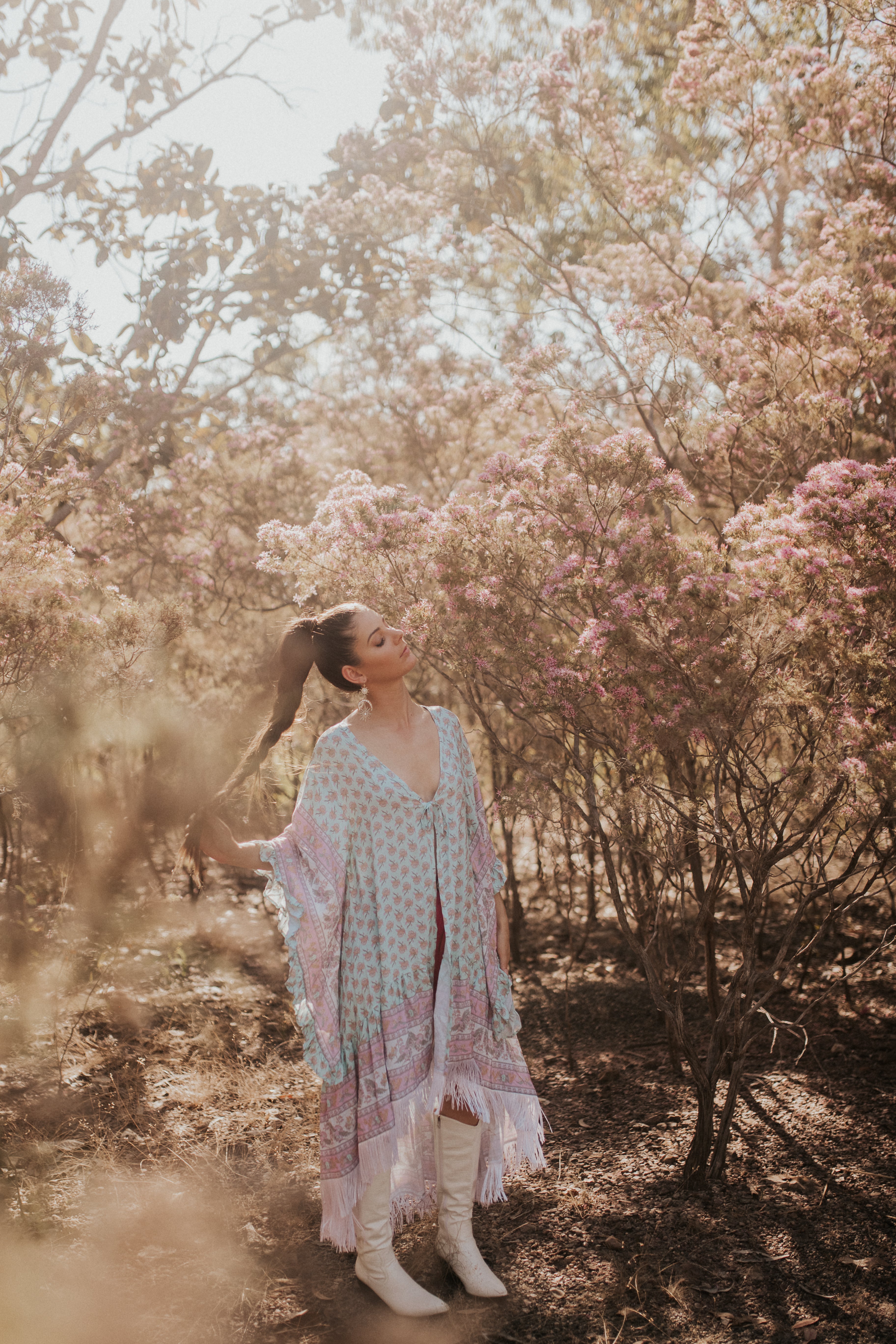 BLOOMING WILD LADIES KIMONO