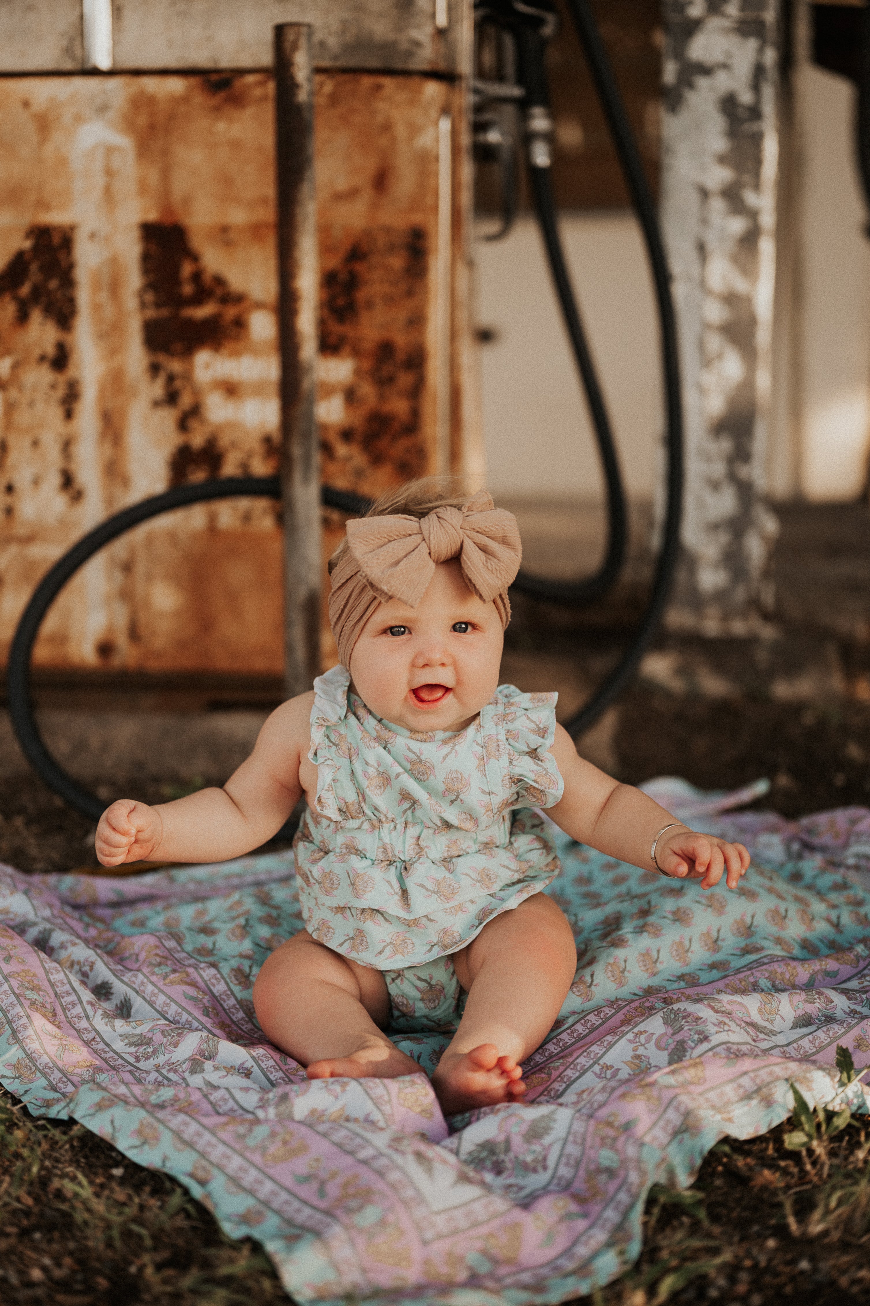 BLOOMING WILD BABY SWADDLE