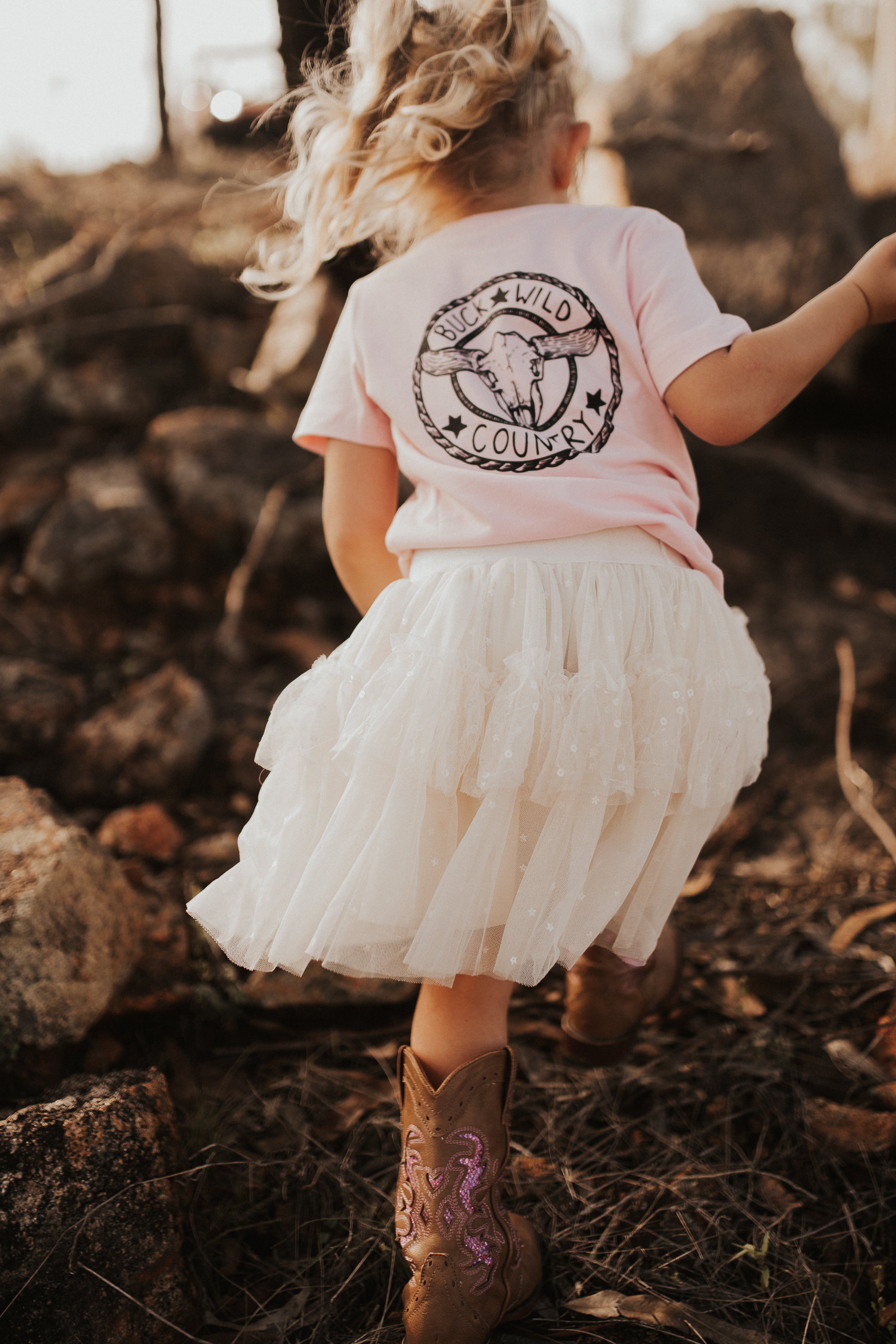 PINK LITTLE BUCKS T-SHIRT