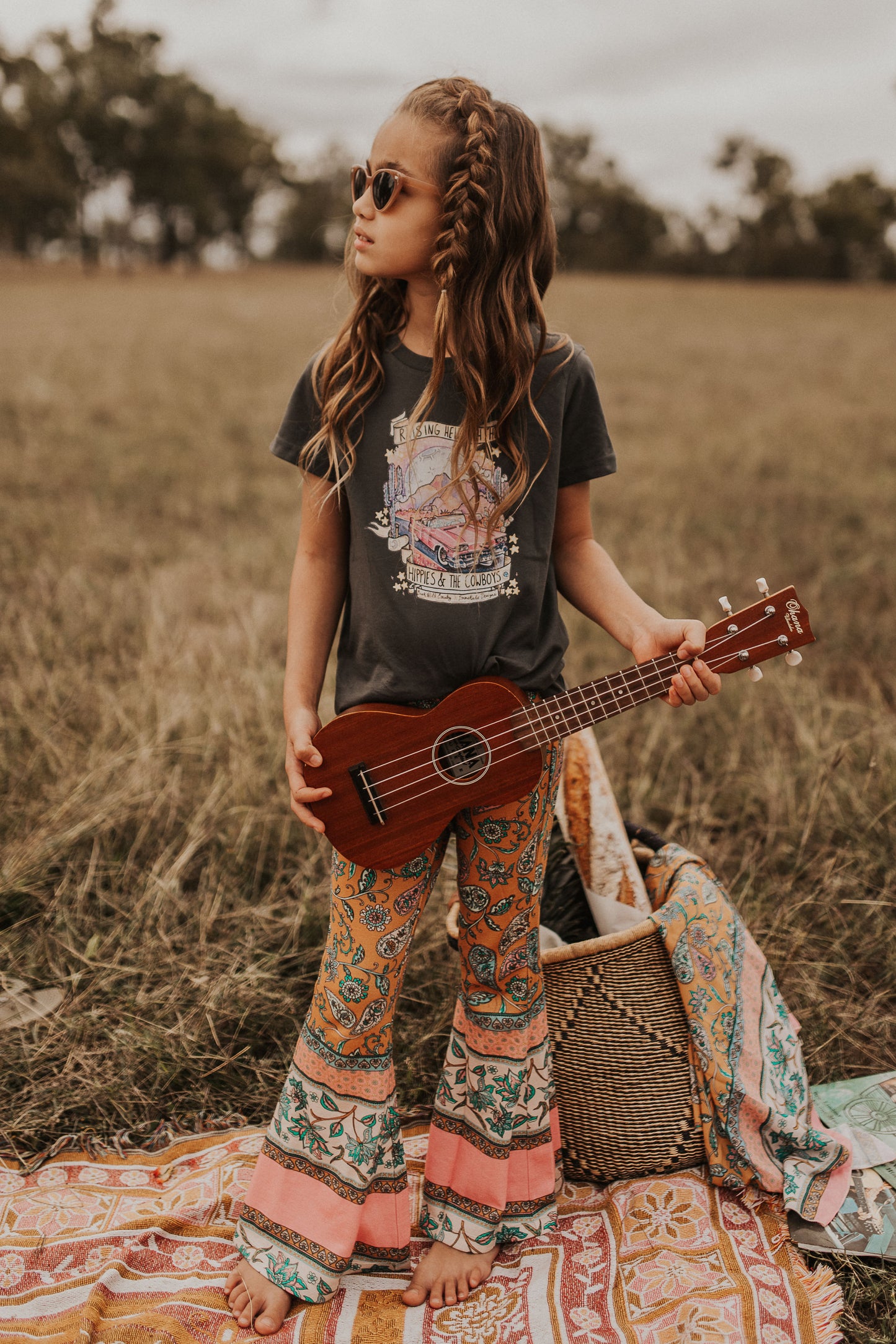 LITTLE TRAVELING HIPPIE ROSE FLARE