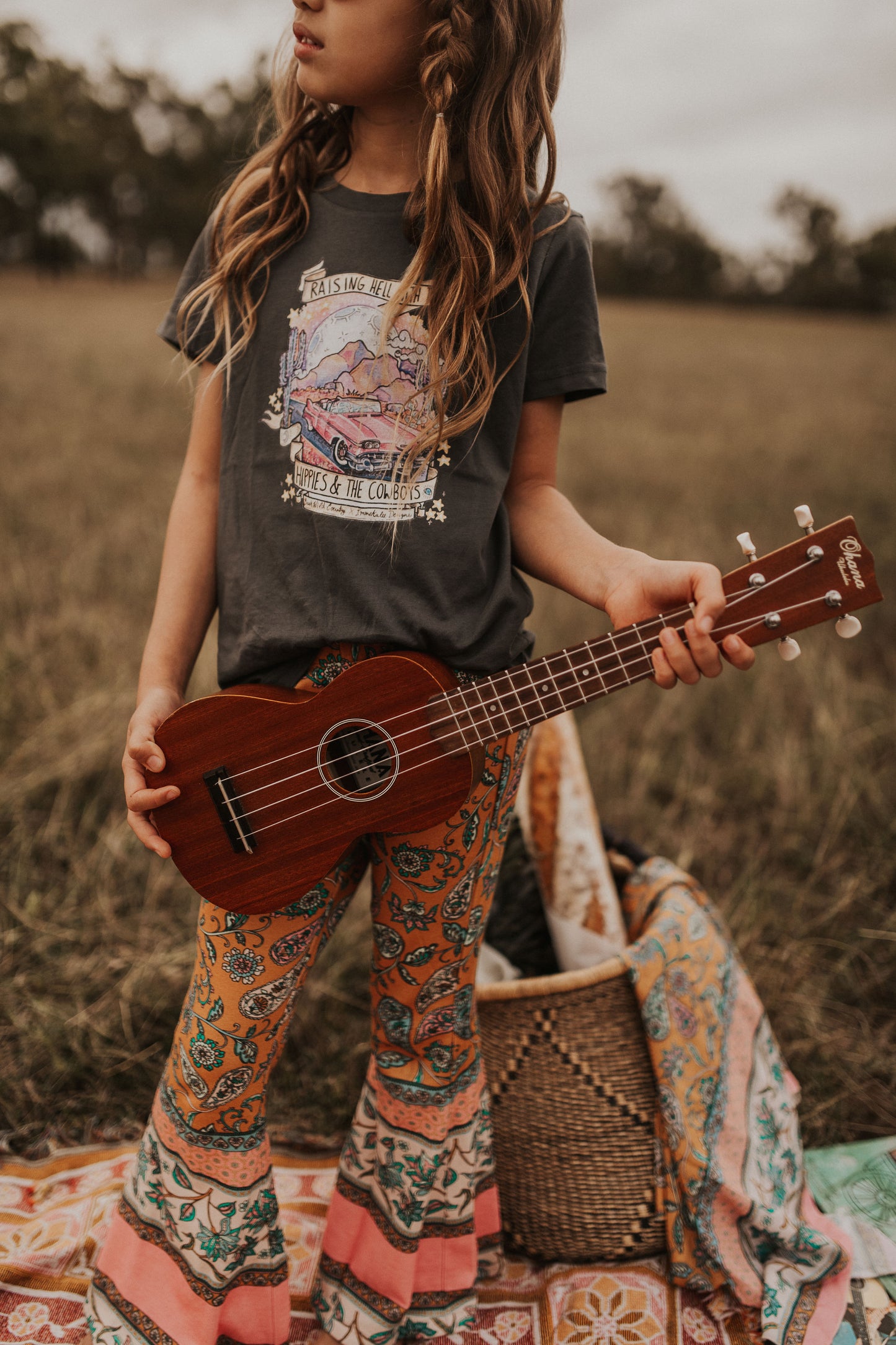 LITTLE TRAVELING HIPPIE ROSE FLARE