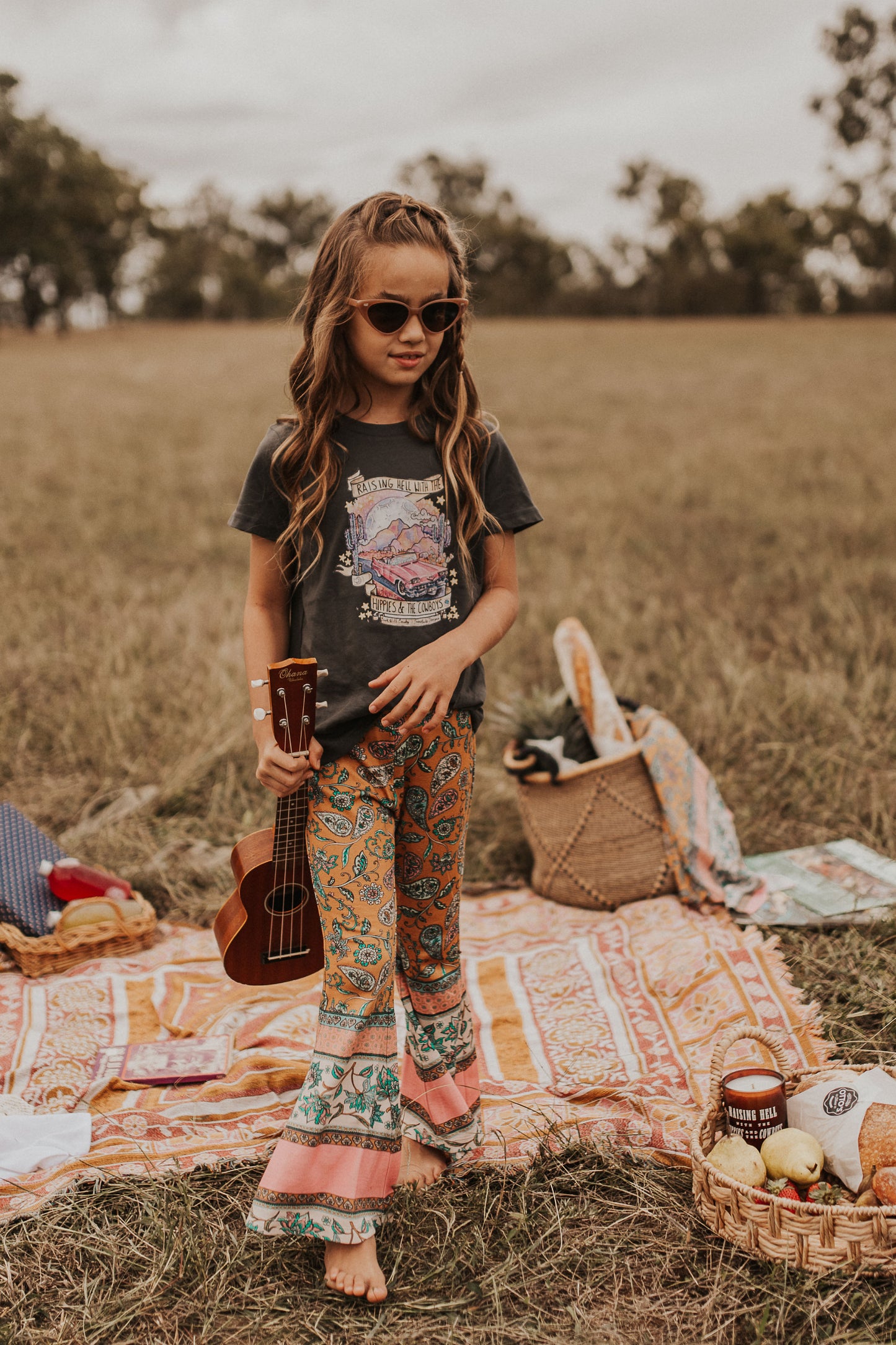 LITTLE TRAVELING HIPPIE ROSE FLARE
