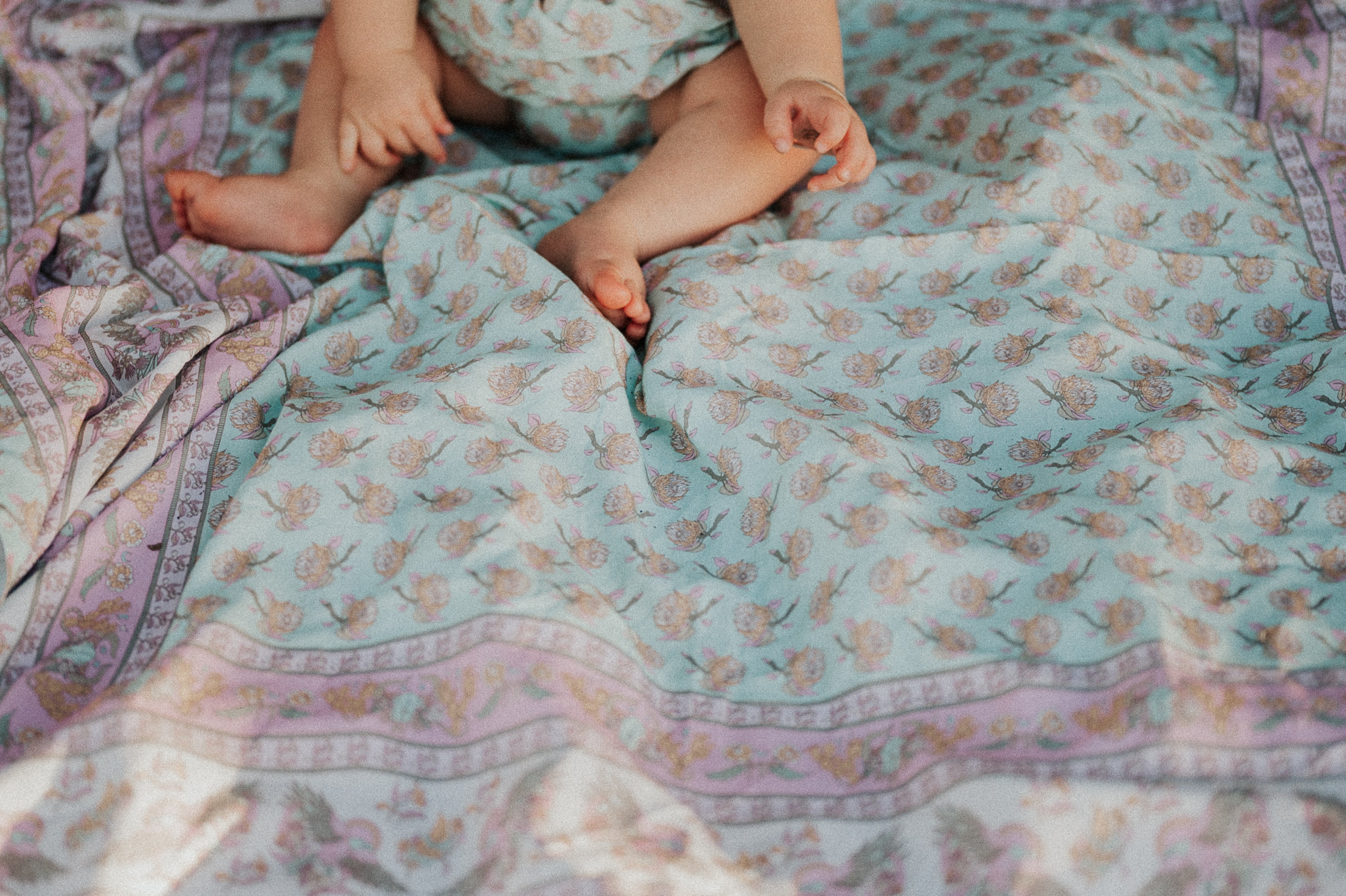 BLOOMING WILD BABY SWADDLE
