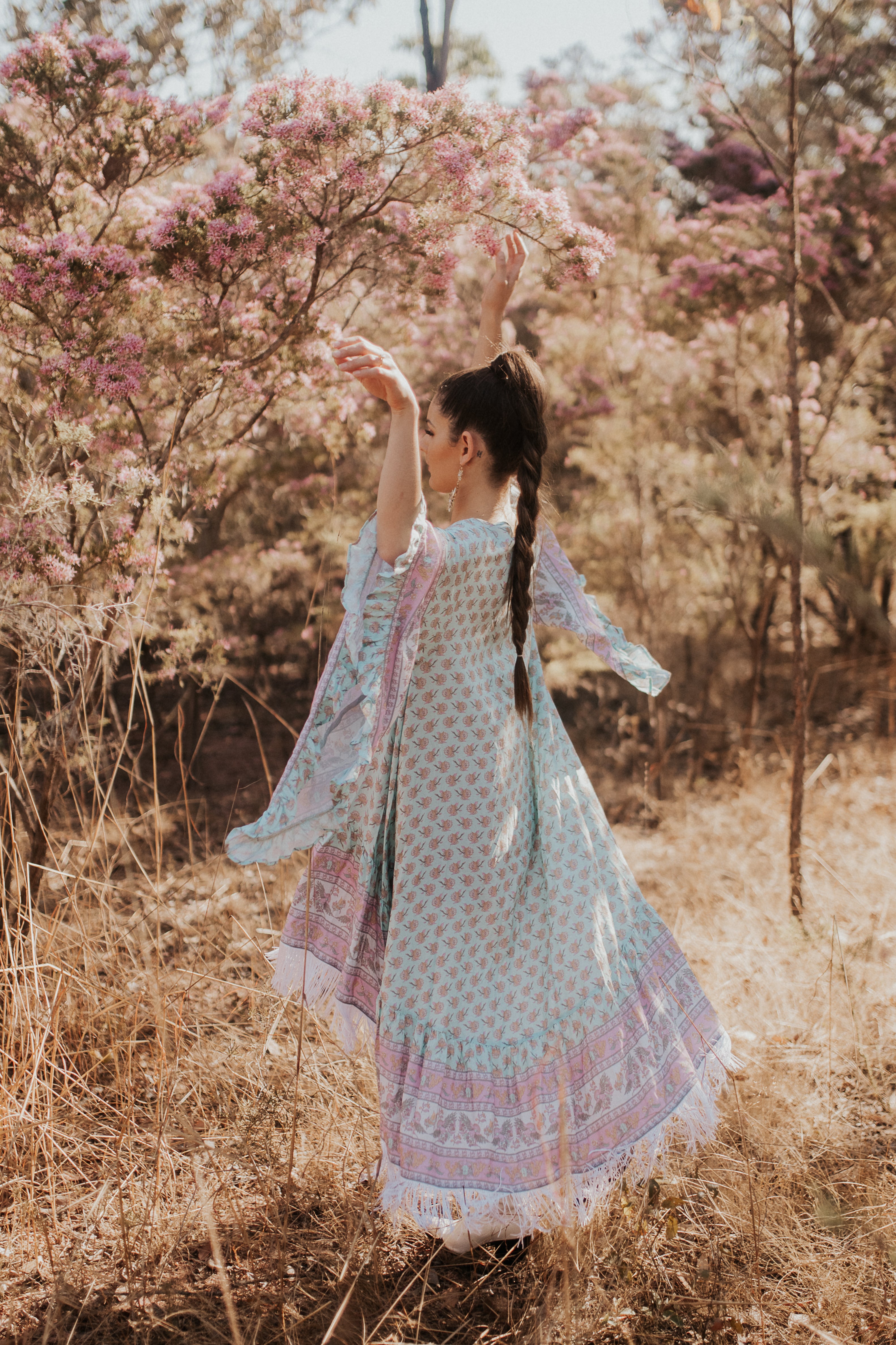 BLOOMING WILD LADIES KIMONO