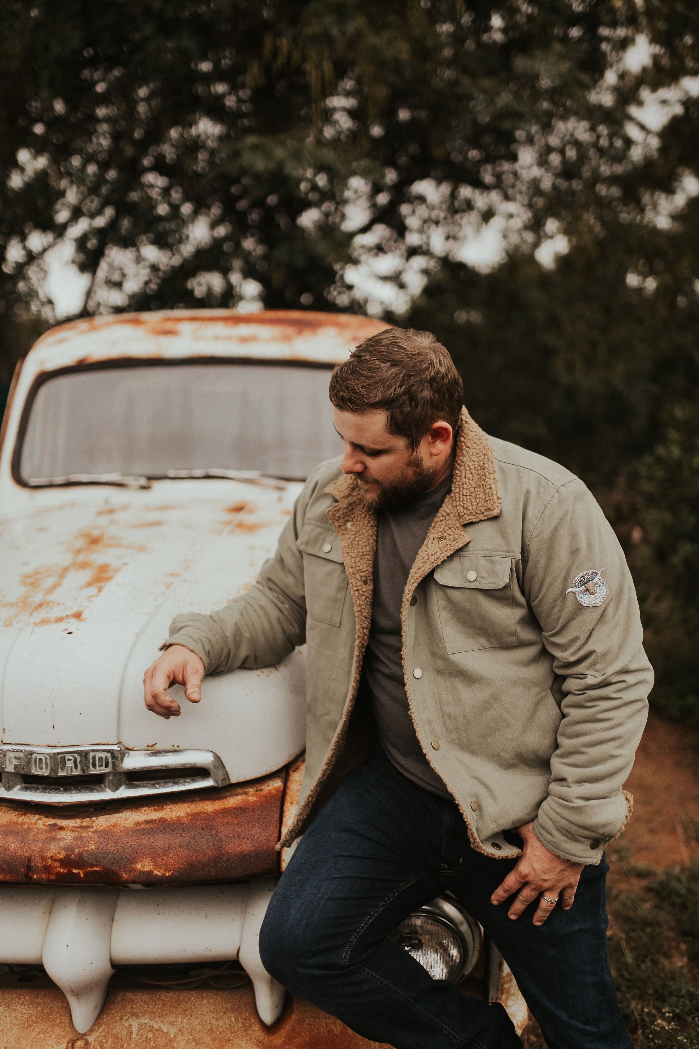 SHOOTOUT CANVAS JACKET - KHAKI