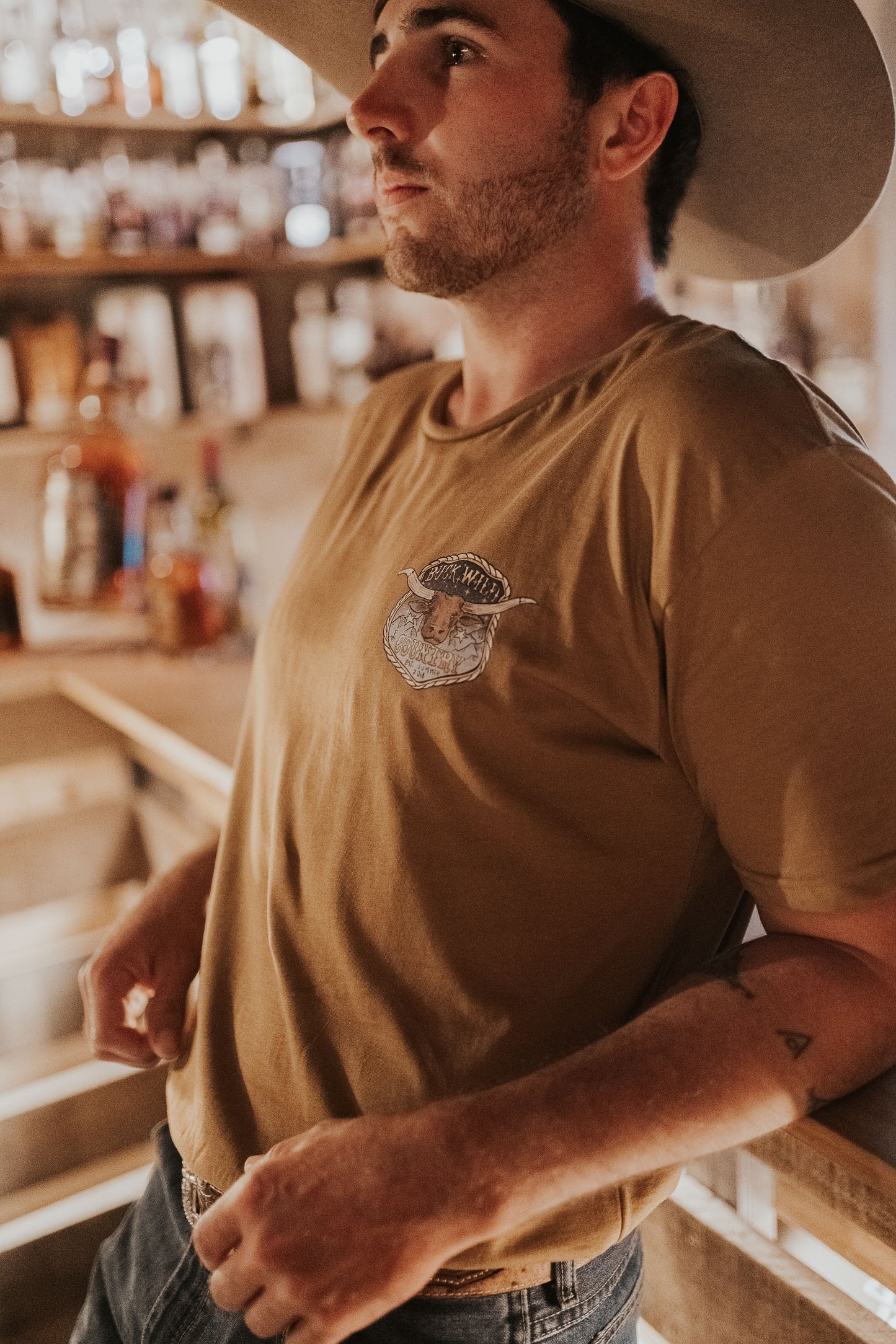 SHOOTOUT T-SHIRT - CAMEL