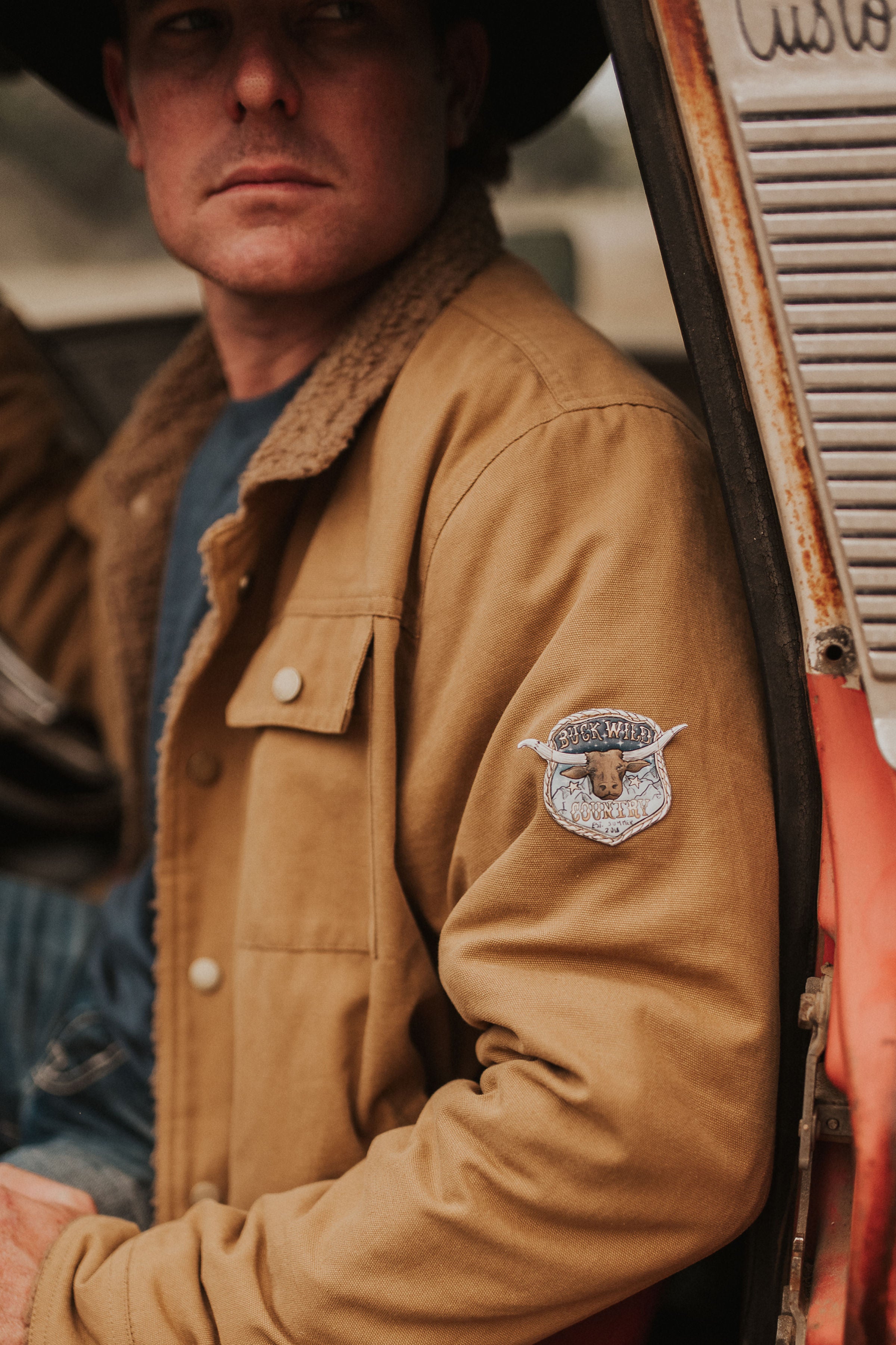 PRE-ORDER - SHOOTOUT CANVAS JACKET - TAN