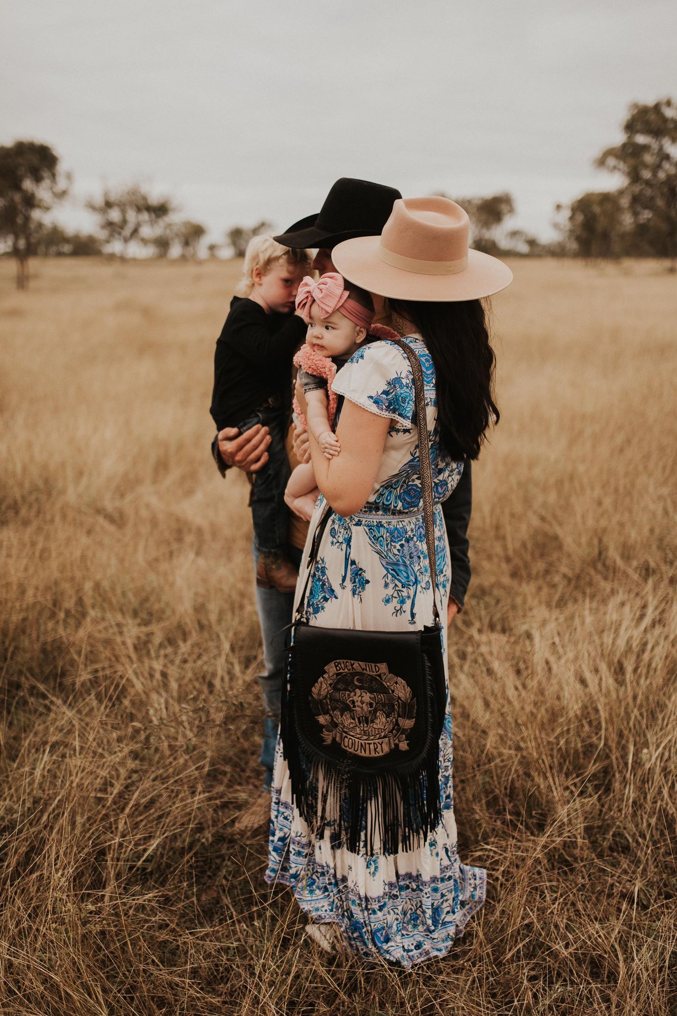 GYPSY SOUL BLACK TASSEL BAG