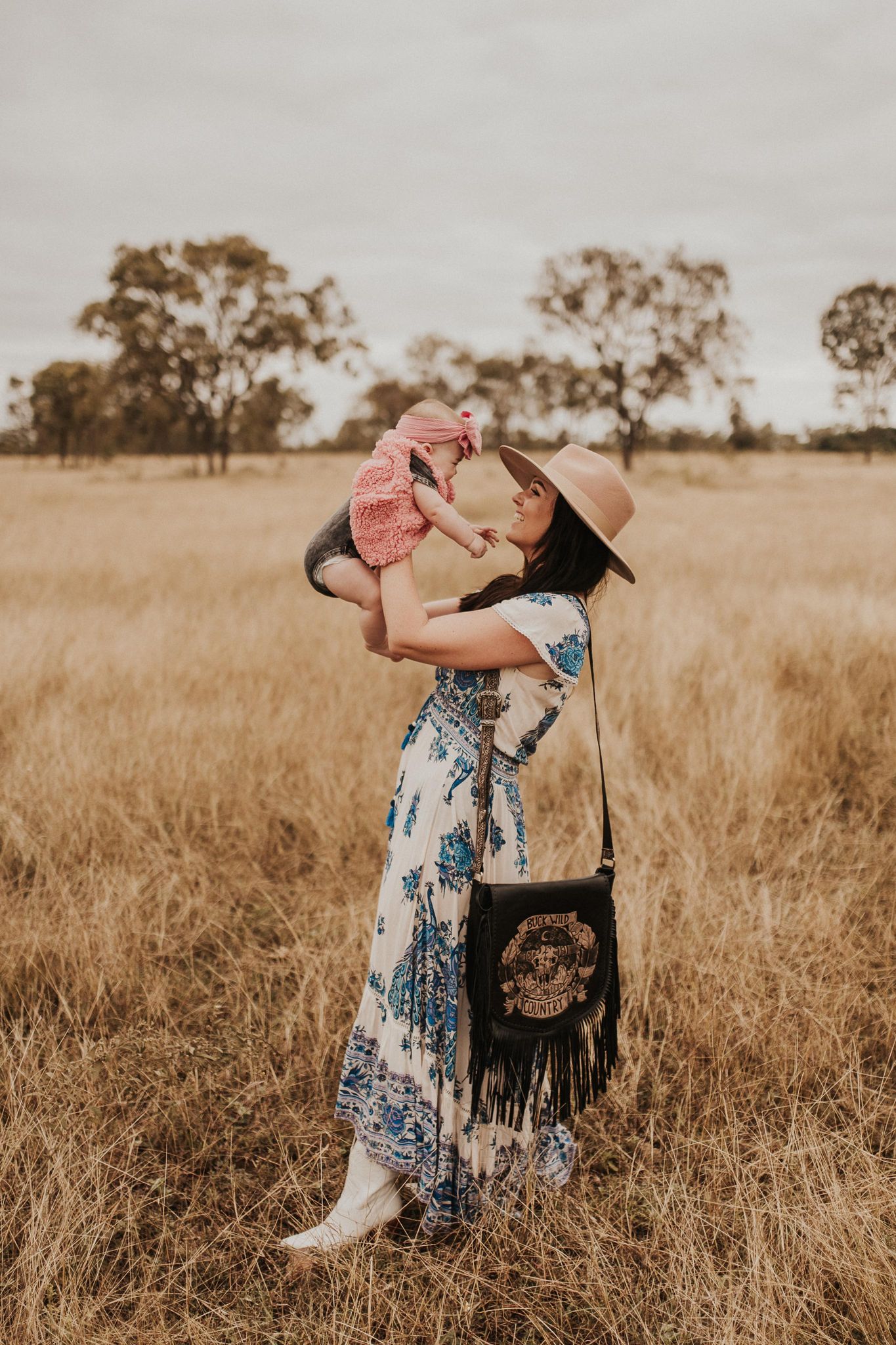 GYPSY SOUL BLACK TASSEL BAG