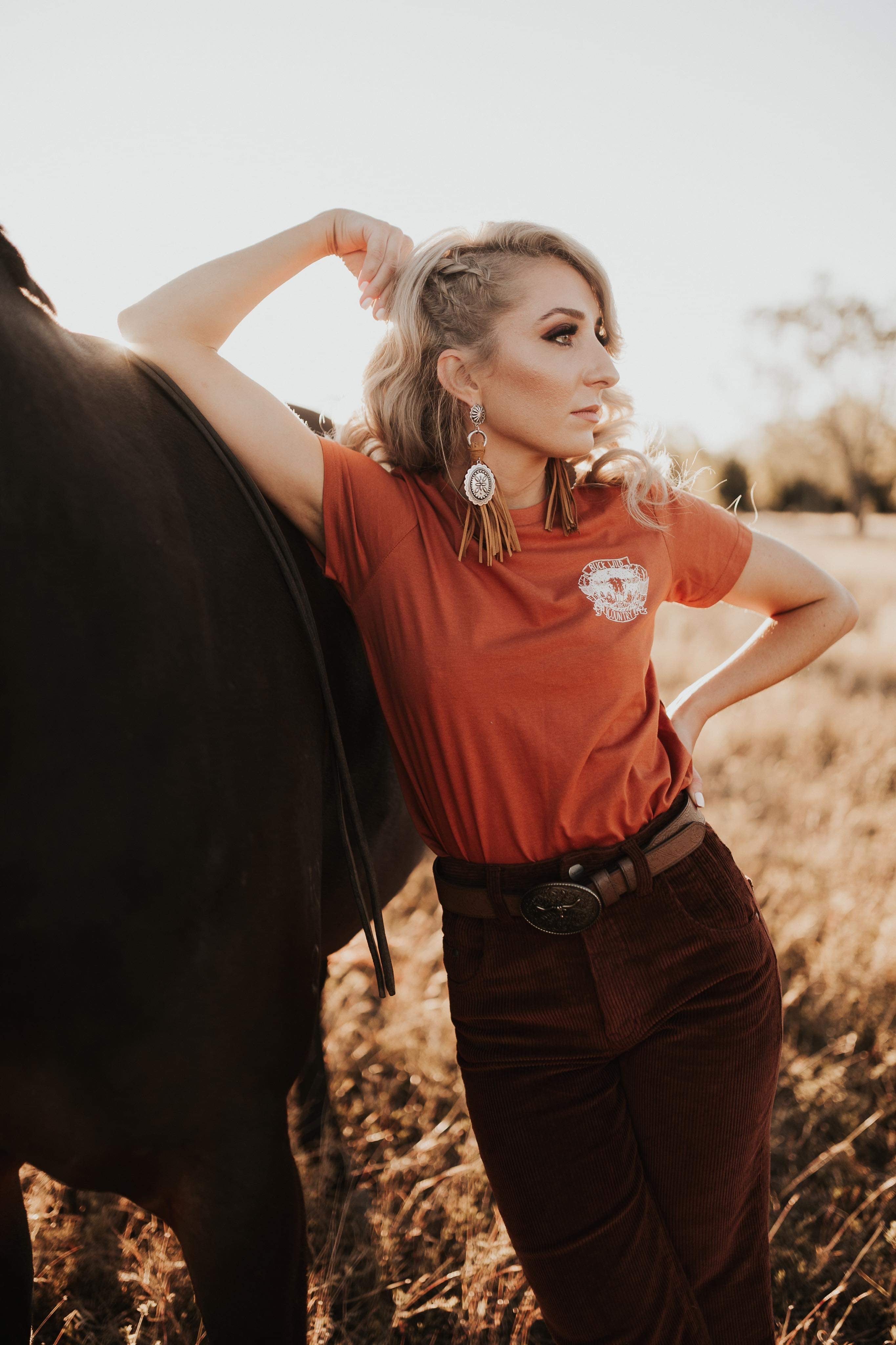 AMERICAN HONEY COPPER T-SHIRT