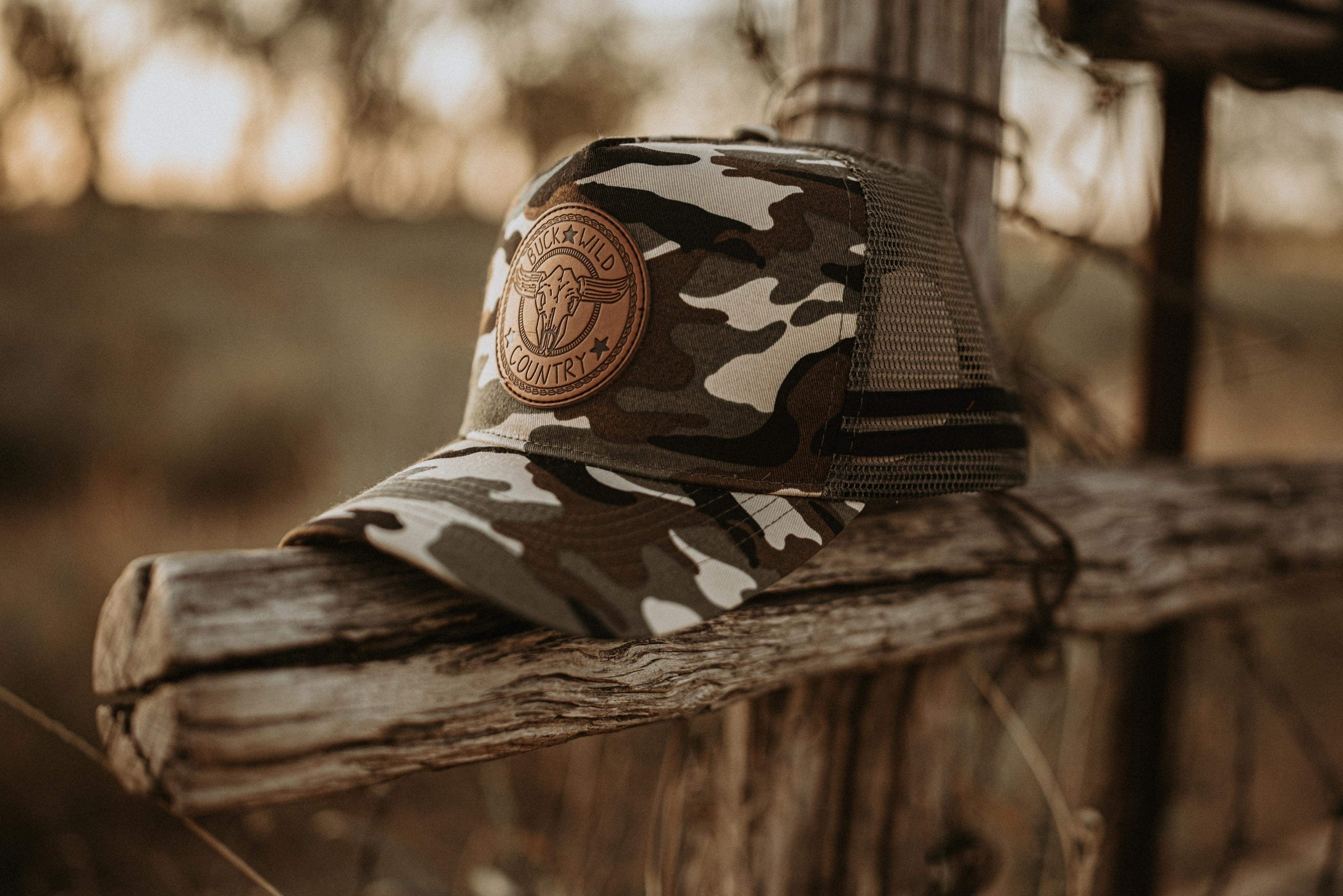 CAMO BUCKLE UP TRUCKER