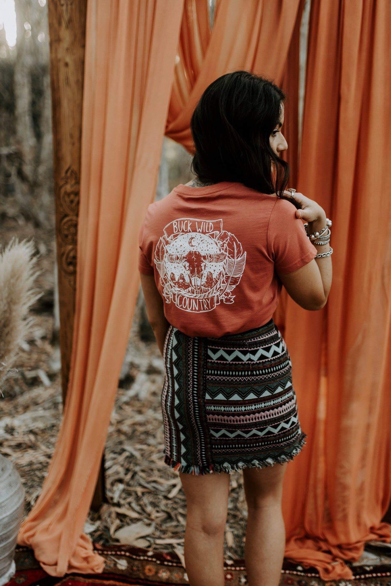 AMERICAN HONEY CORAL T-SHIRT