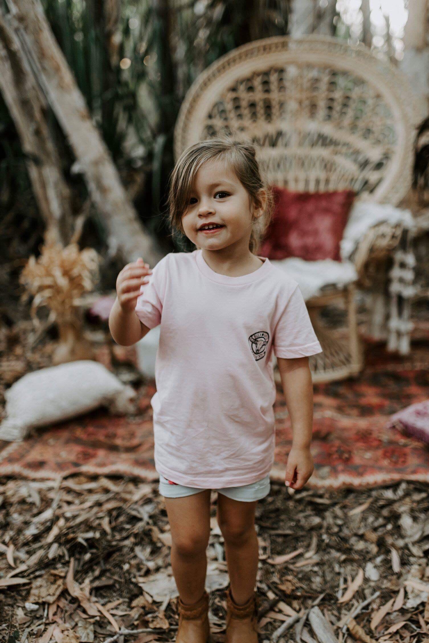 PINK LITTLE BUCKS T-SHIRT