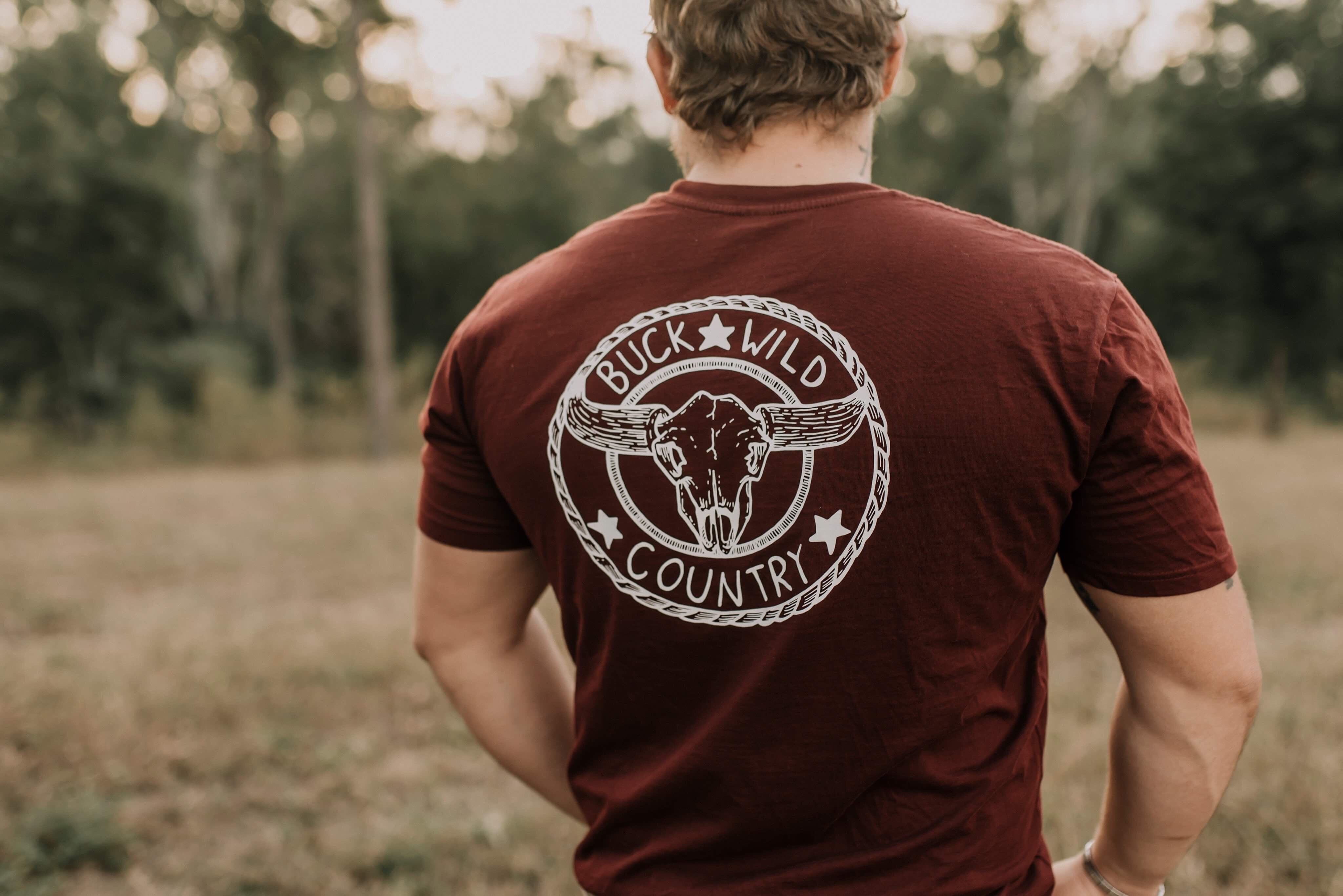 MAROON BUCKLE UP T-SHIRT
