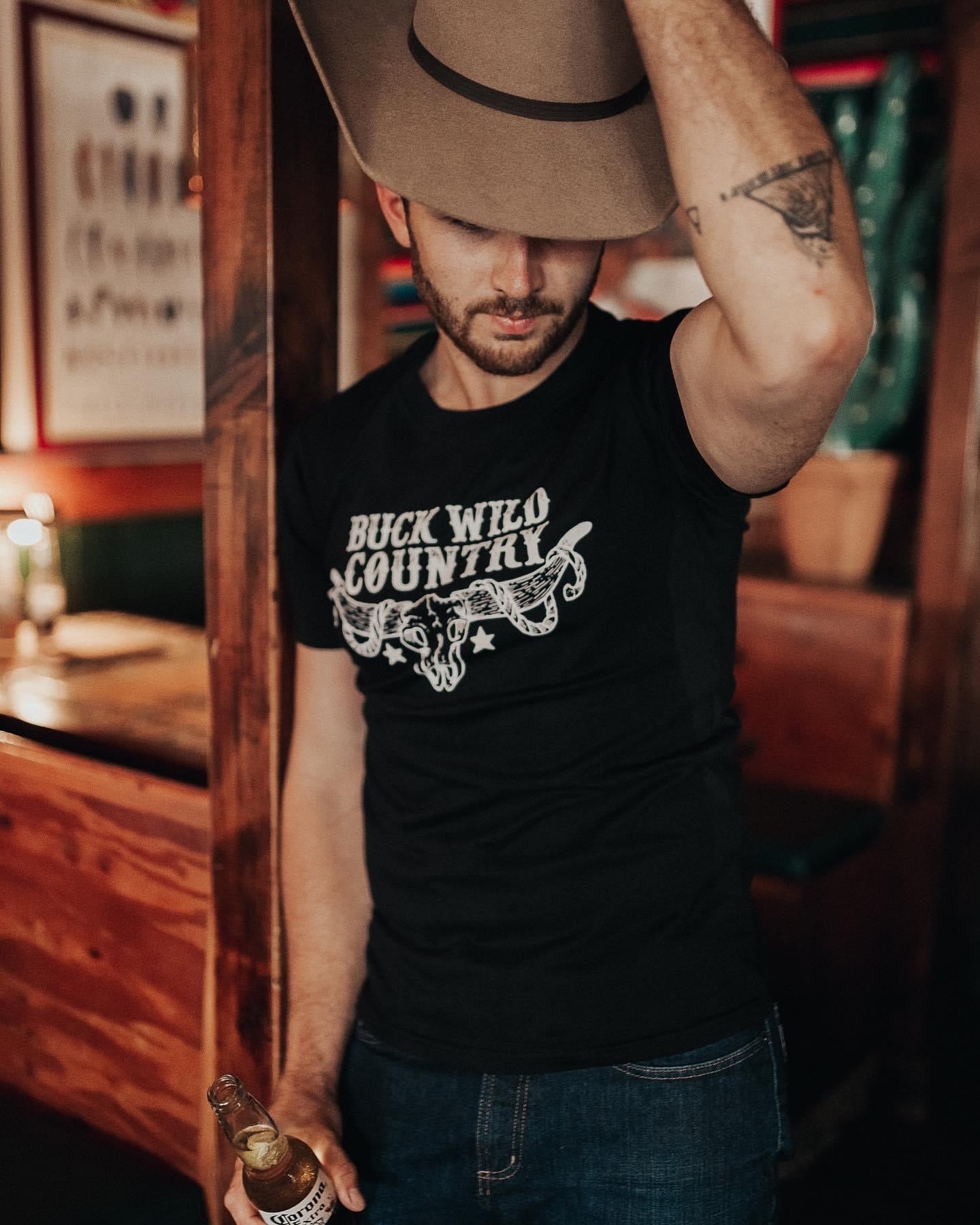 WILD RIDE BLACK TEE