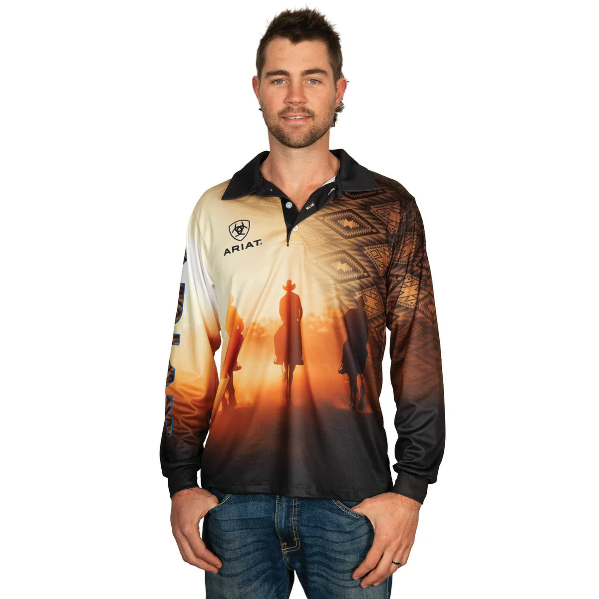 Ariat Adult Fishing Shirt - Roper Rodeo