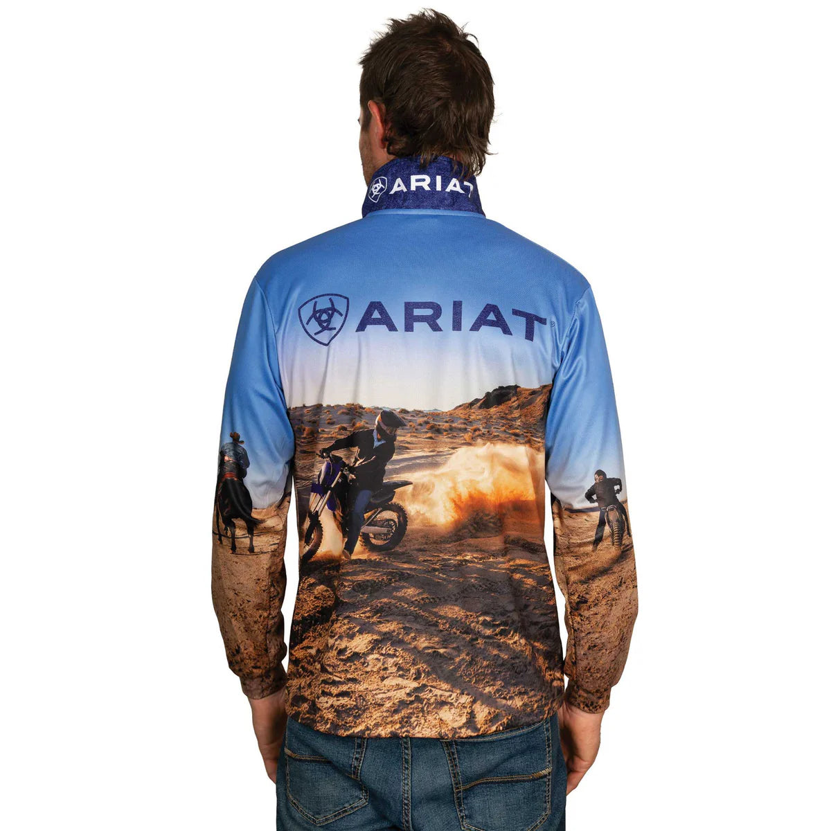Ariat Adult Fishing Shirt - Lets Ride
