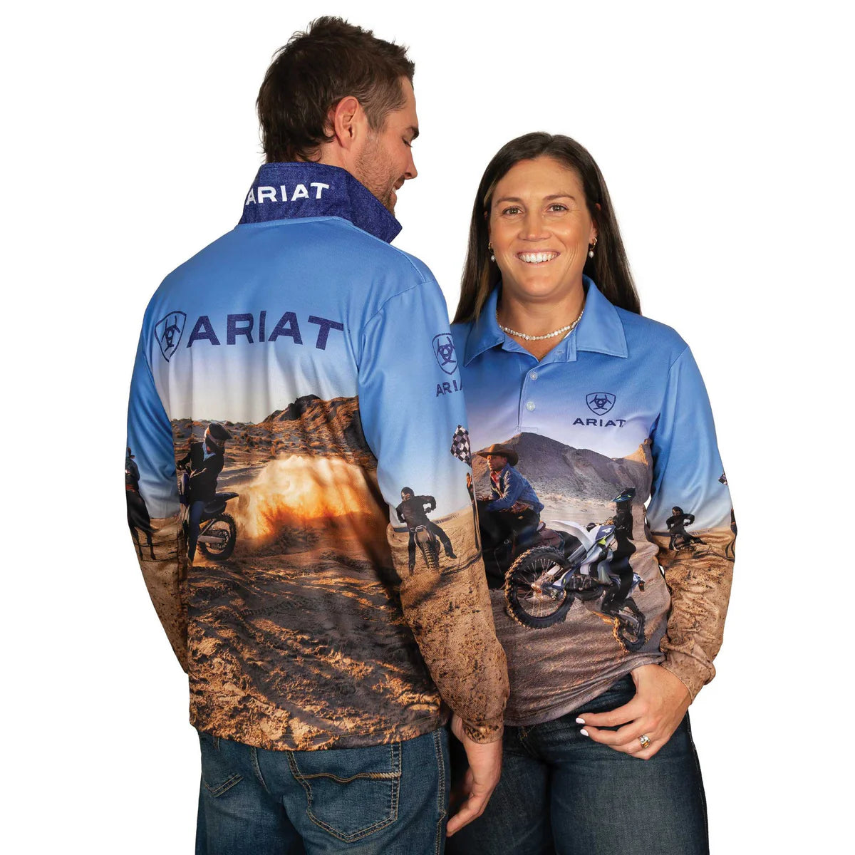 Ariat Adult Fishing Shirt - Lets Ride