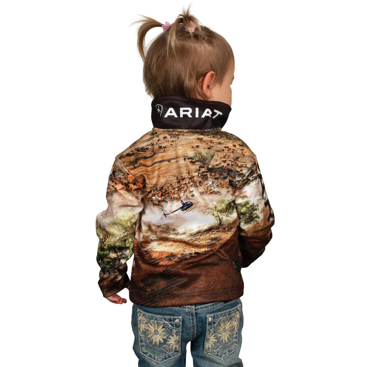 Ariat Kids Fishing Shirt - Helimustering