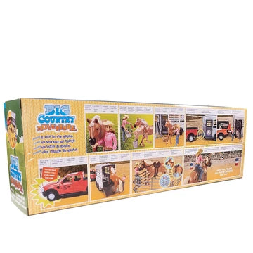 18 Piece Truck & Cattle Trailer Playset