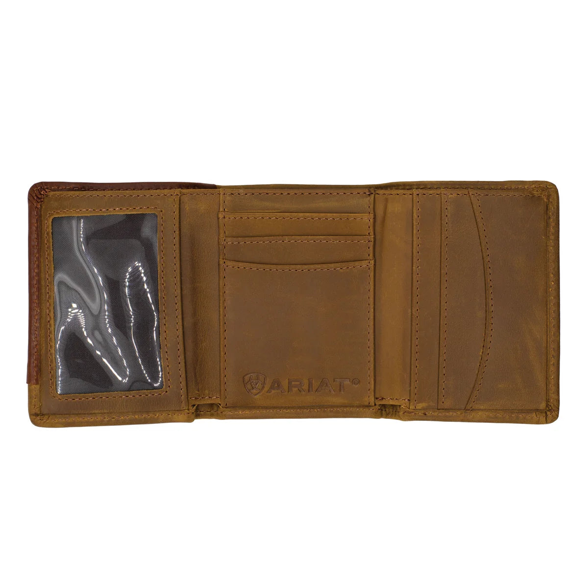 Tri-Fold Wallet - Two Toned Stitched