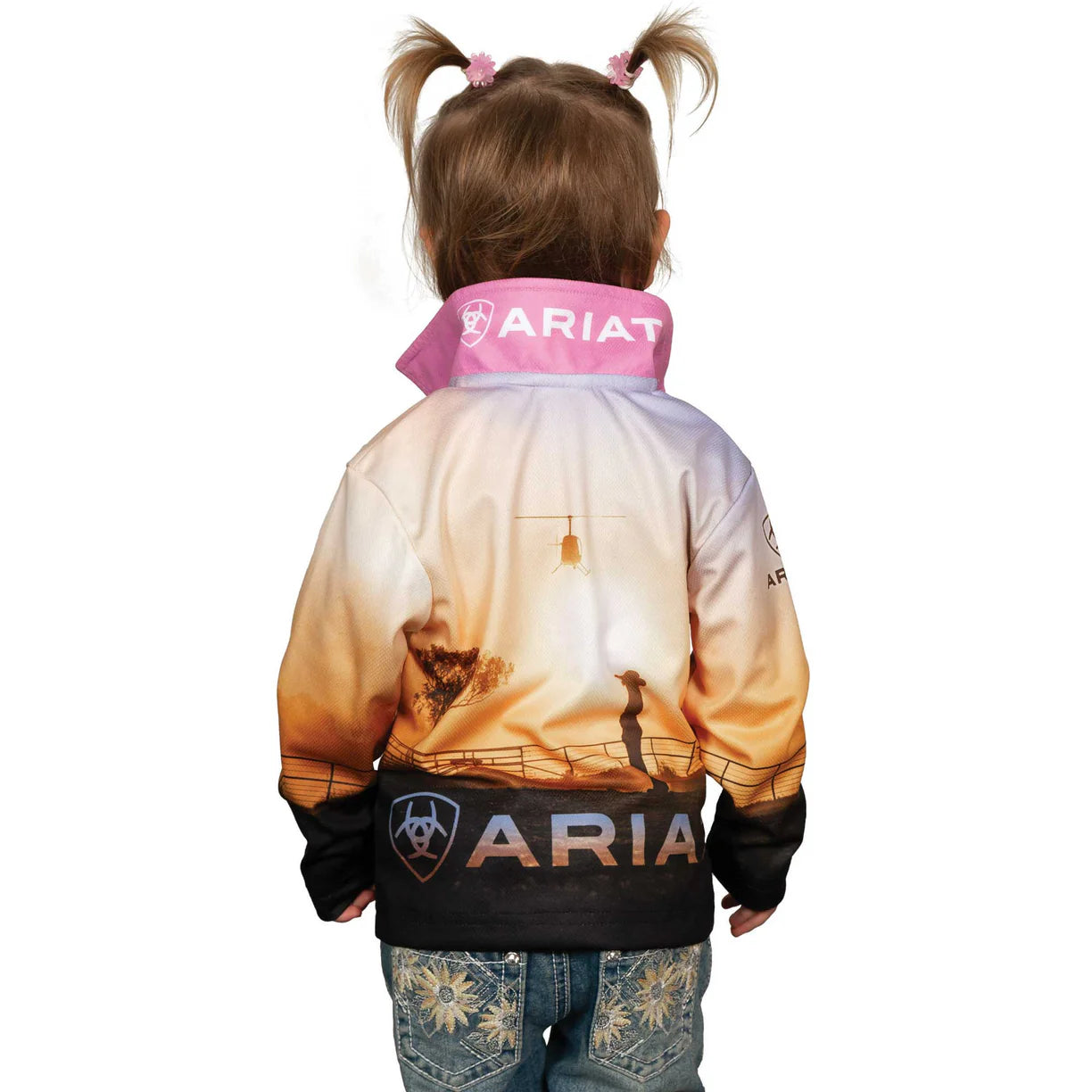 Ariat Kids Fishing Shirt - Outback Cowgirl