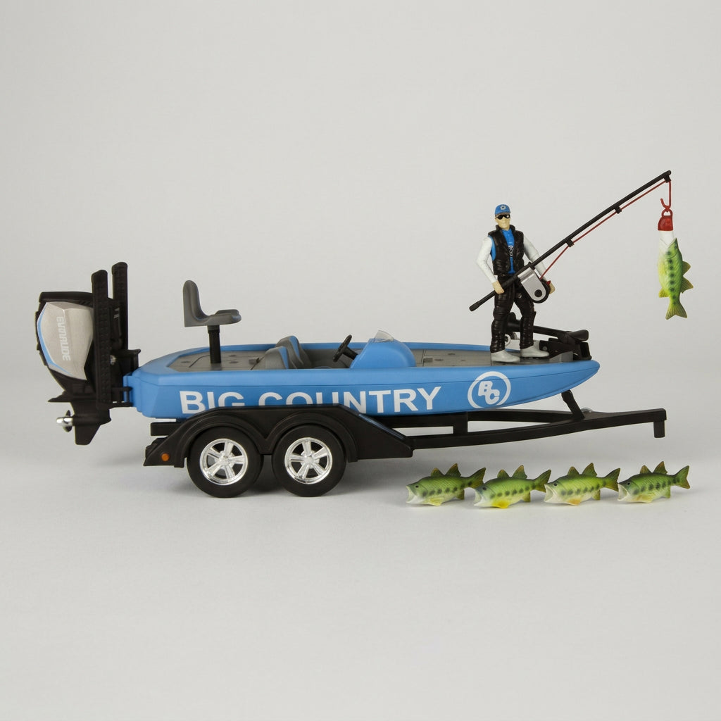 Big Country Toy - Bass Boat Implements 11pc