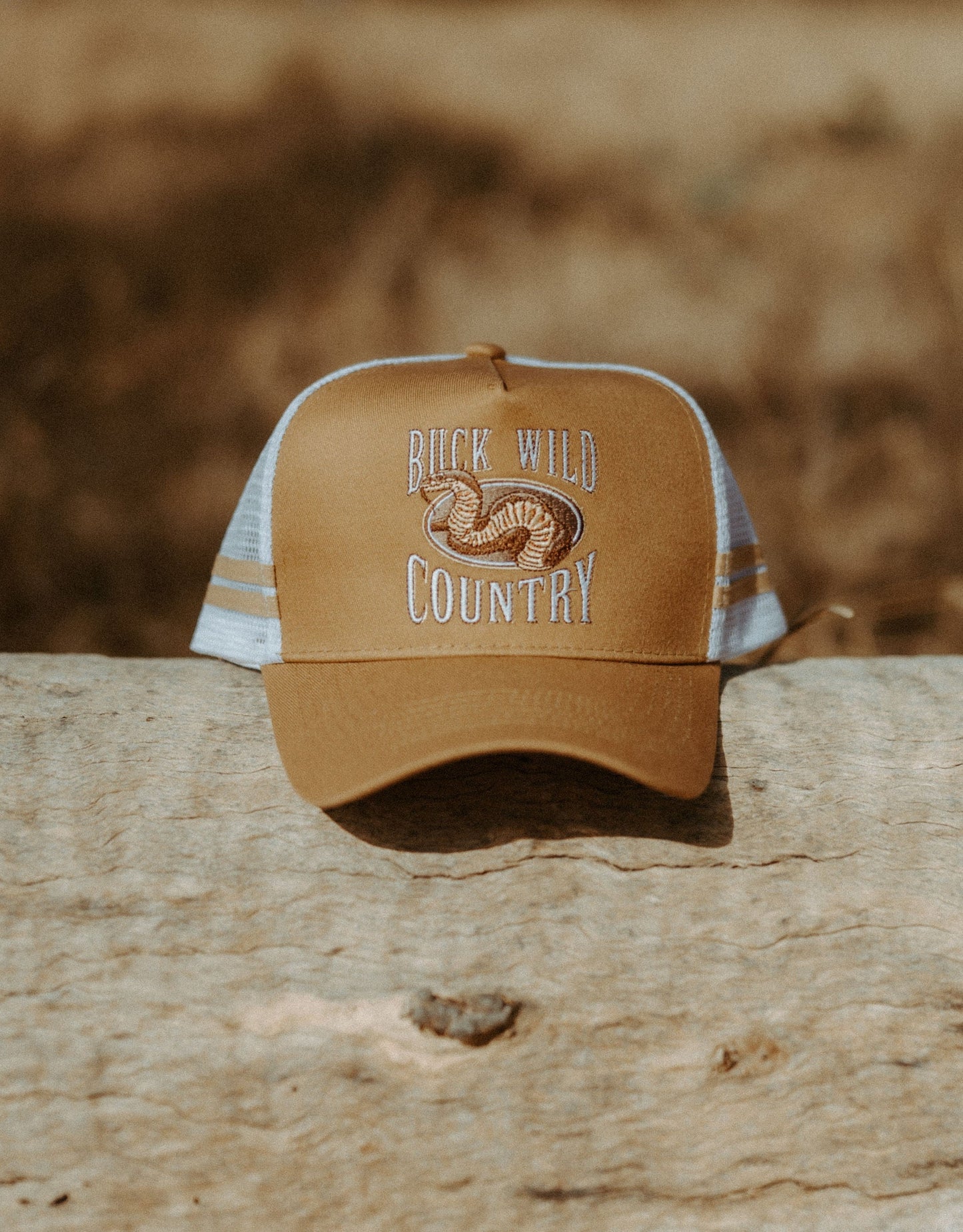 BROWN SNAKE COUNTRY CODE TRUCKER