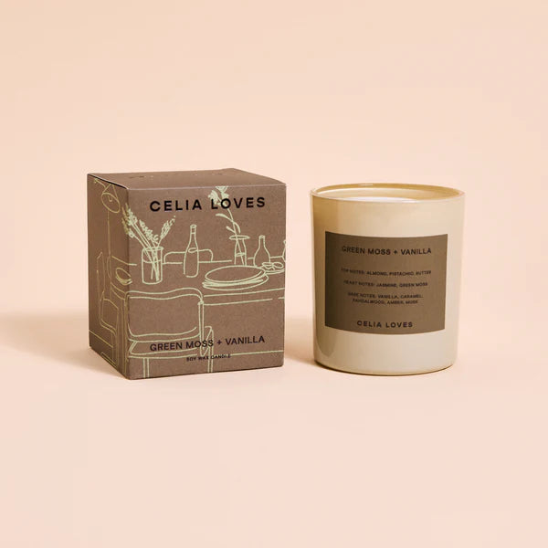 Green Moss & Vanilla 395gms
