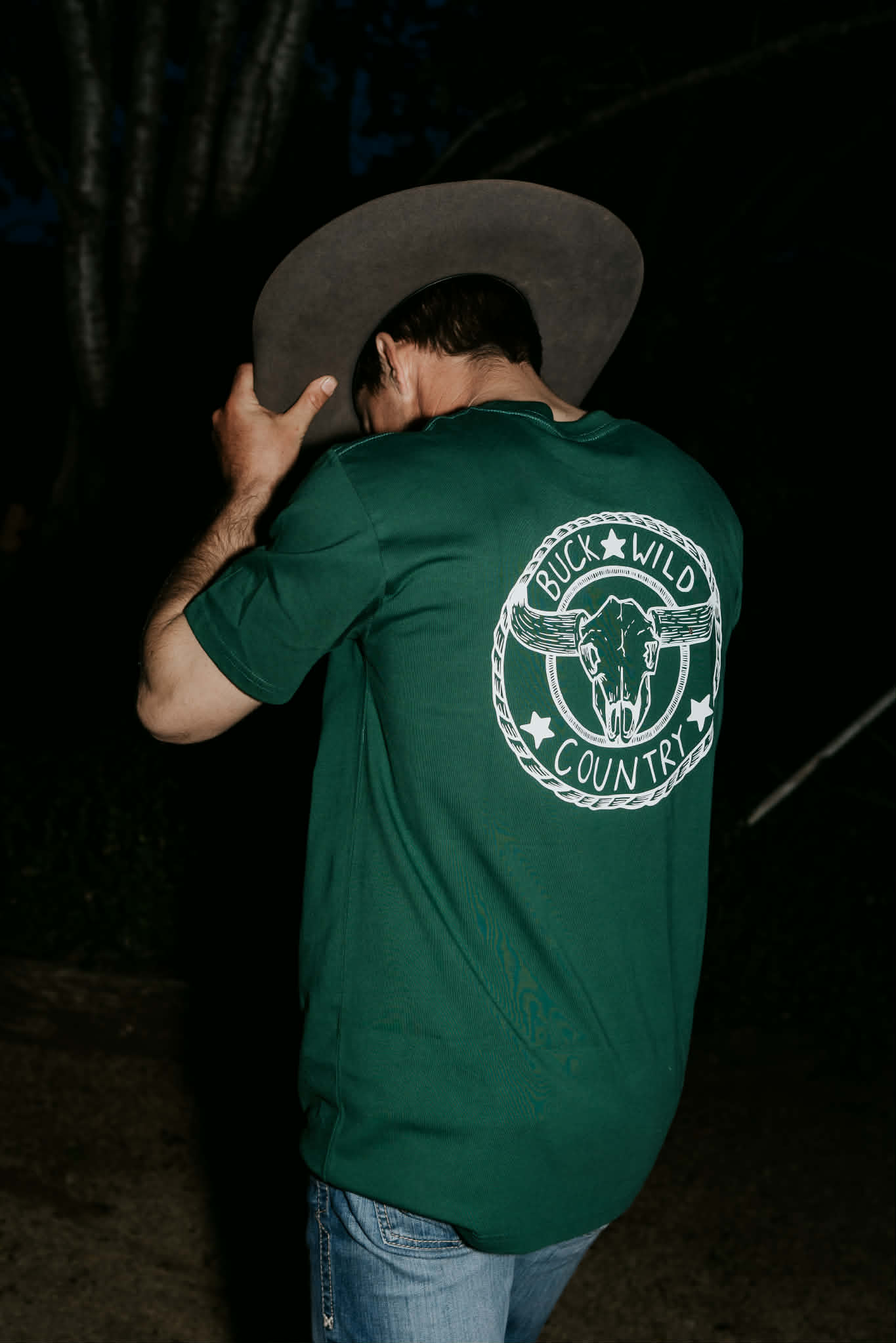 EMERALD BUCKLE UP T-SHIRT