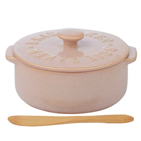Loire Cer Brie Baker 13.5 x 16 x 7.5cm Rosa