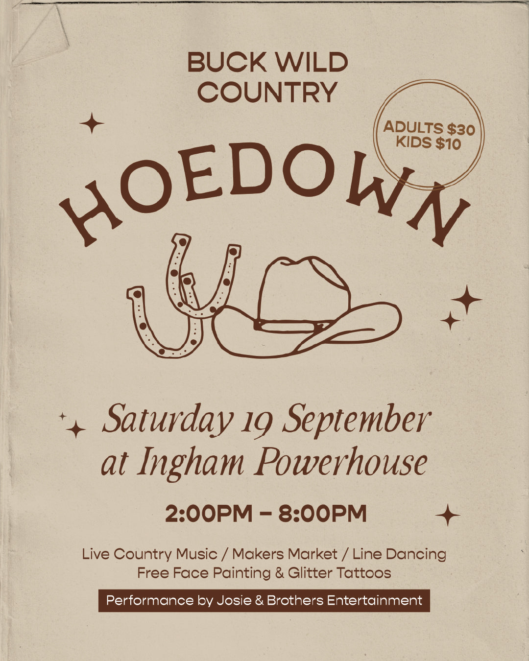 The Hoedown – Adult Ticket