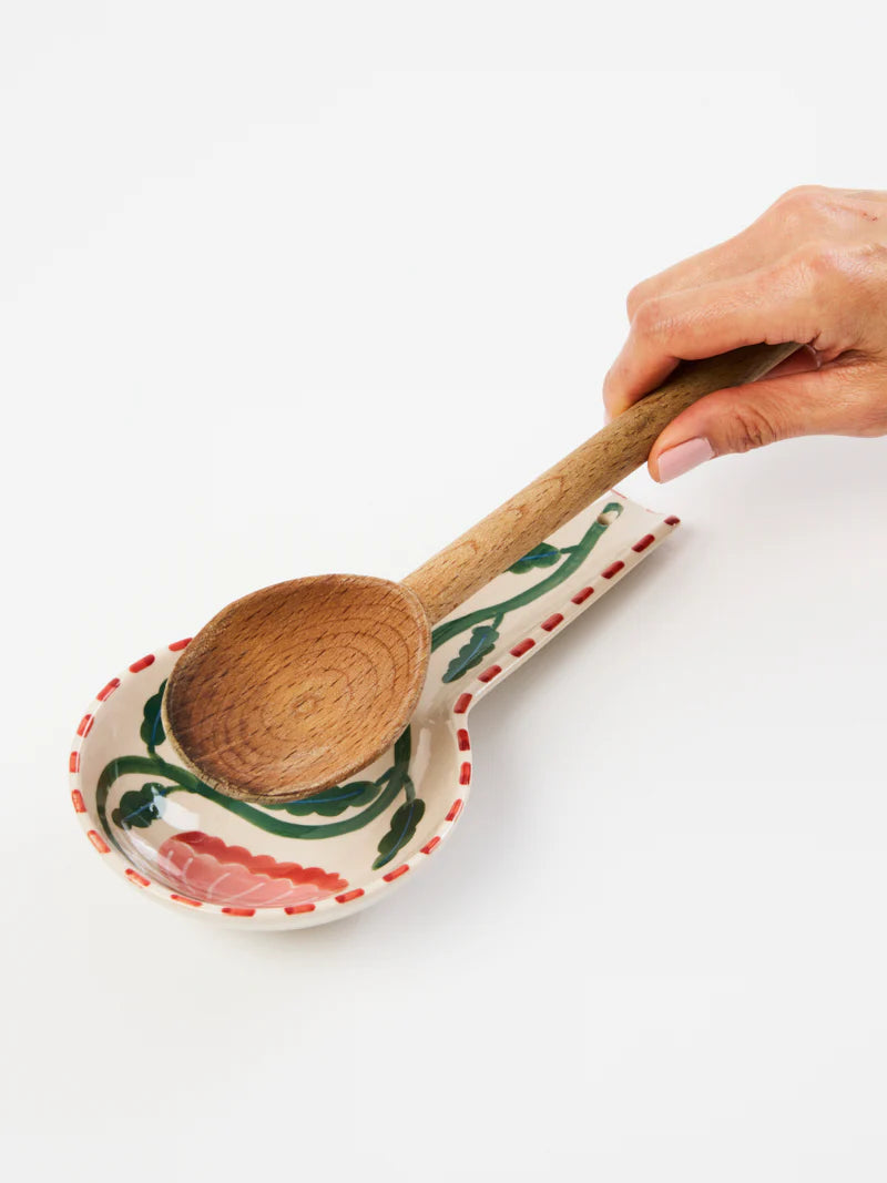 BLOOMIE PINK FLOWER SPOON REST