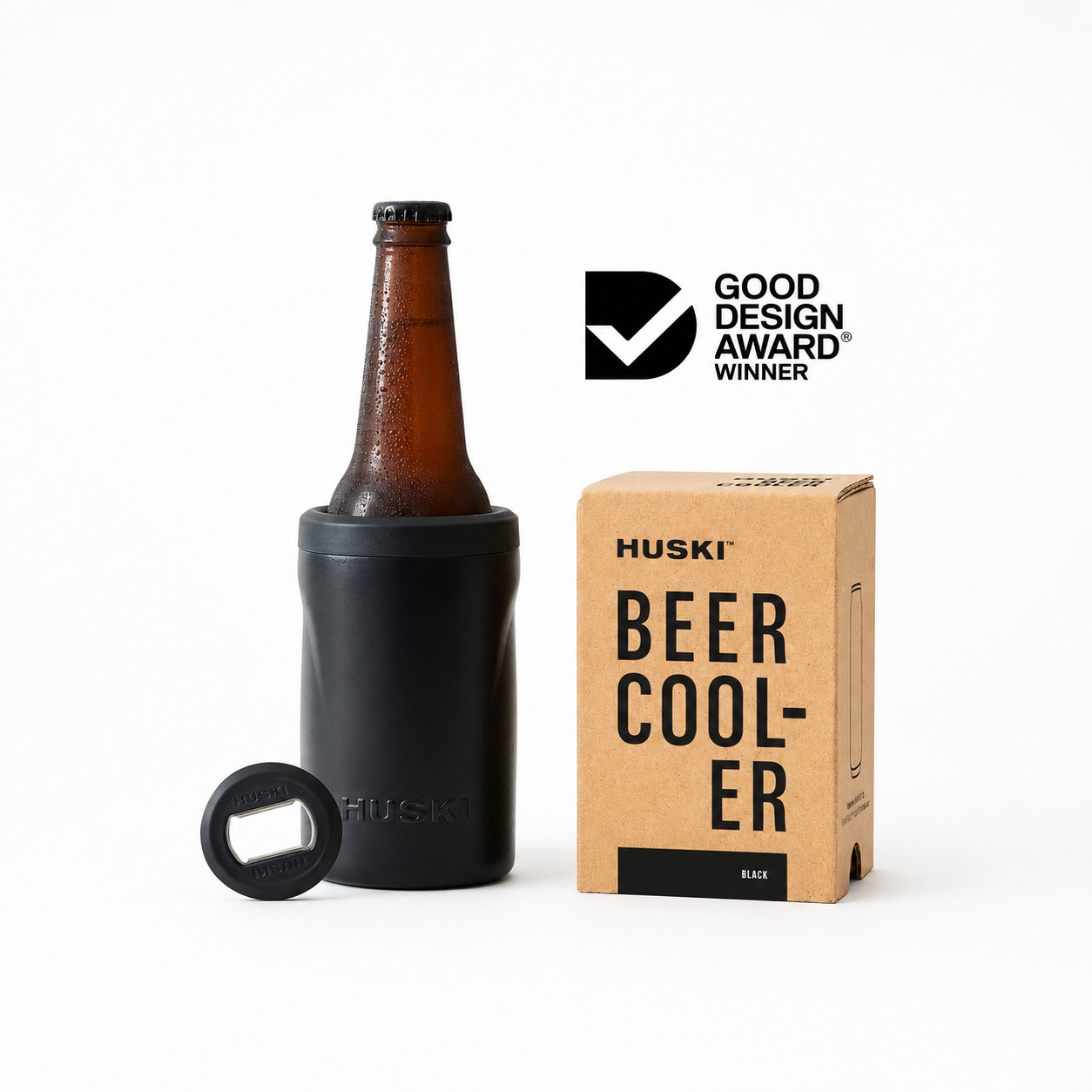 Huski Beer Cooler 2.0 - Black