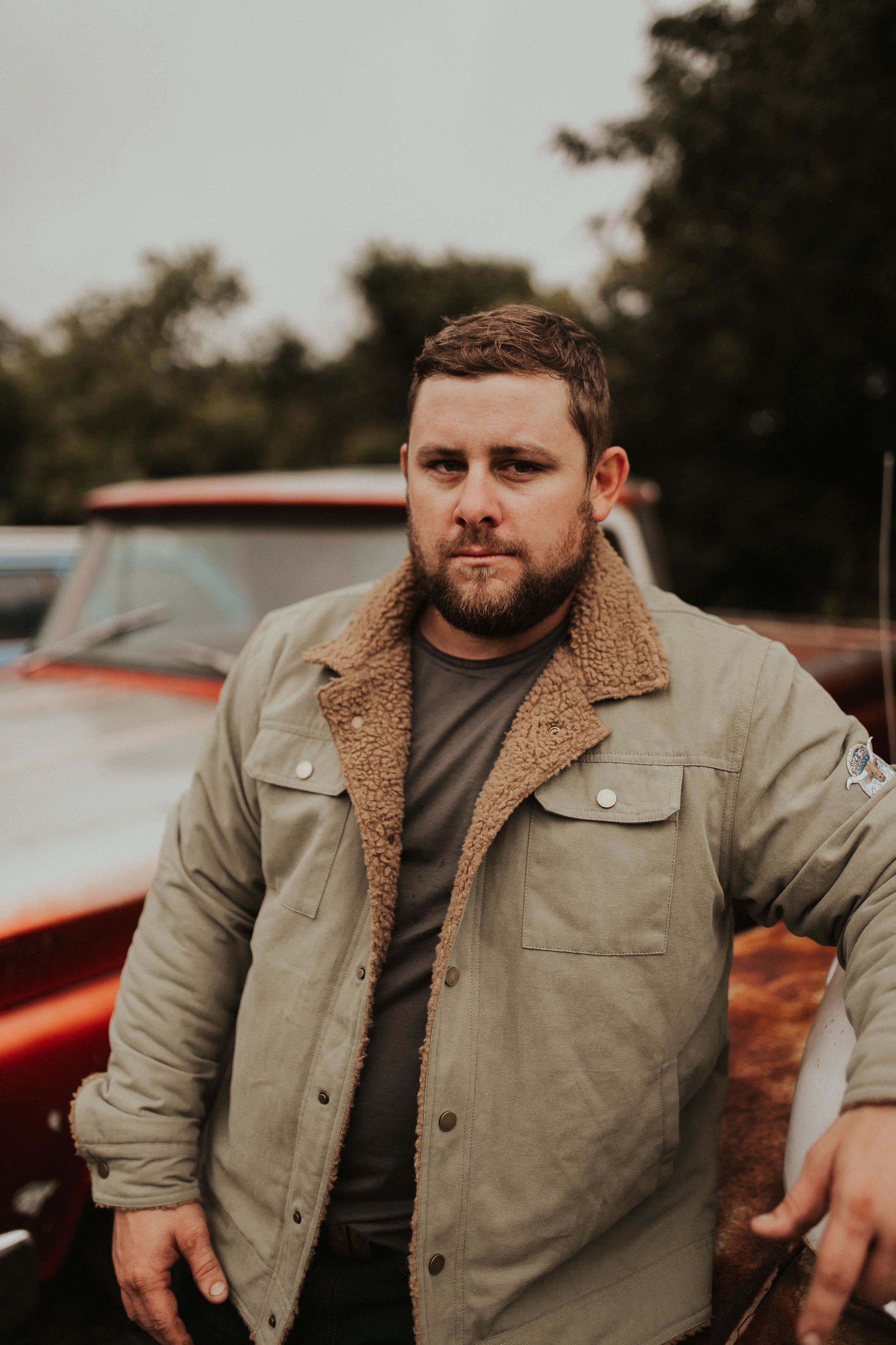 SHOOTOUT CANVAS JACKET - KHAKI